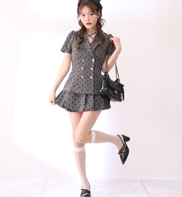  「【セットアップ可能】バルーンミニスカパン／SMサイズ」|スカート|