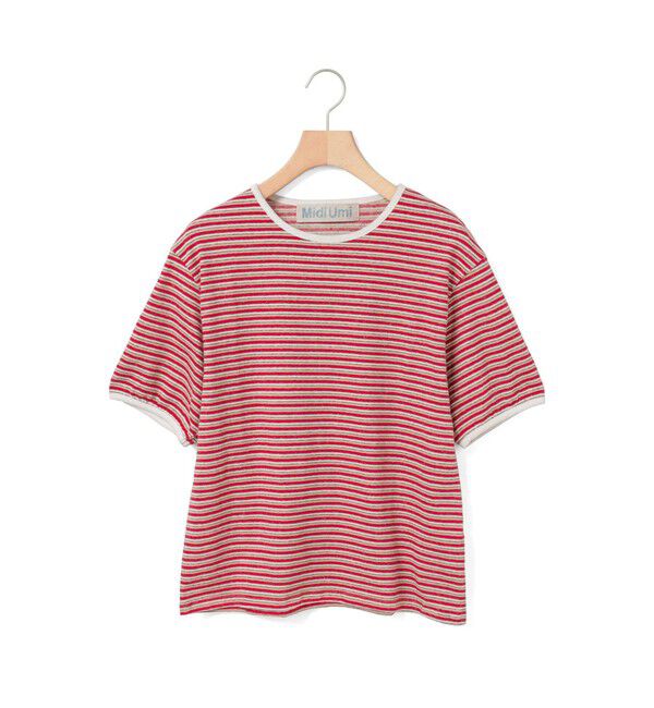 MidiUmi「MidiUmi マルチボーダープルオーバー」|Tシャツ・カットソー|