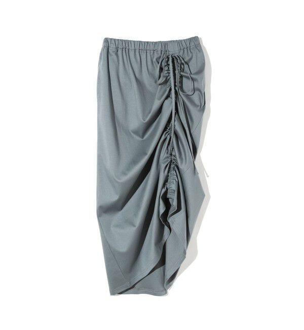 MIDIUMISOLID「MIDIUMISOLID for Ladies ドローストリングスカート」|スカート|