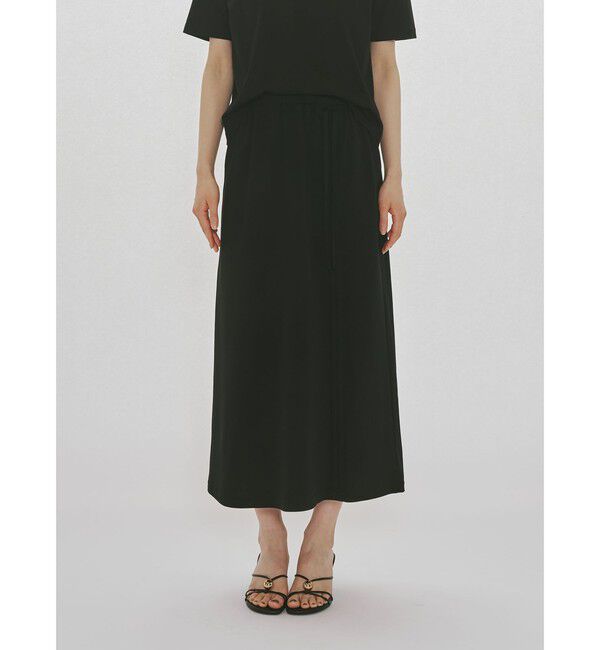 MIDIUMISOLID「MIDIUMISOLID for Ladies ドローストリングスカート」|スカート|