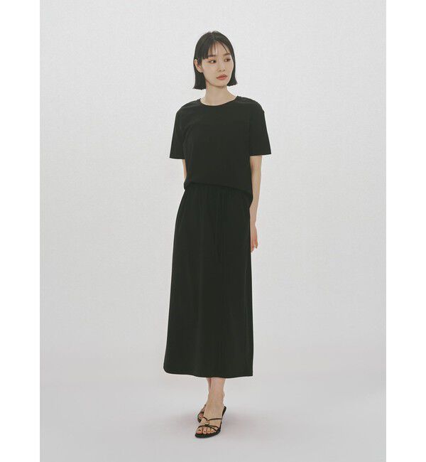 MIDIUMISOLID「MIDIUMISOLID for Ladies ドローストリングスカート」|スカート|