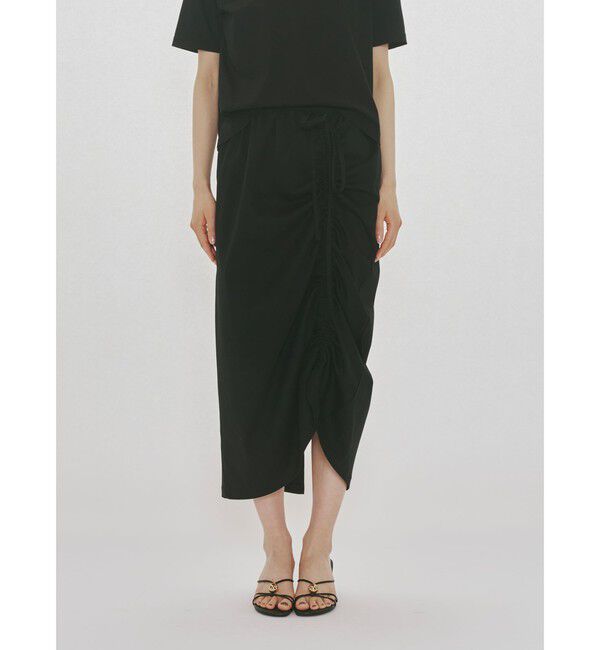 MIDIUMISOLID「MIDIUMISOLID for Ladies ドローストリングスカート」|スカート|