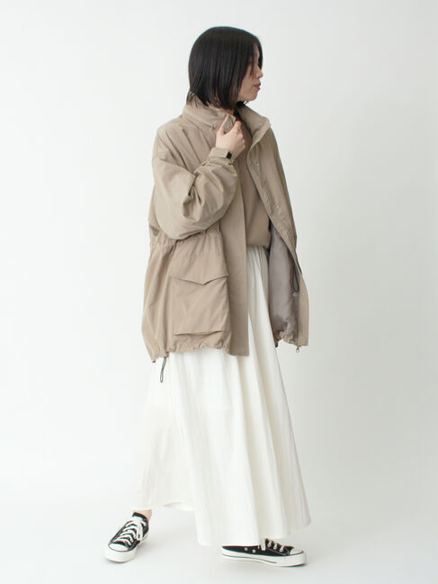 sm2rhythm「ワッシャーギャザースカート」|スカート|