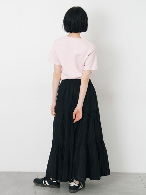 Samansa Mos2「インドボイルギャザースカート」|スカート|