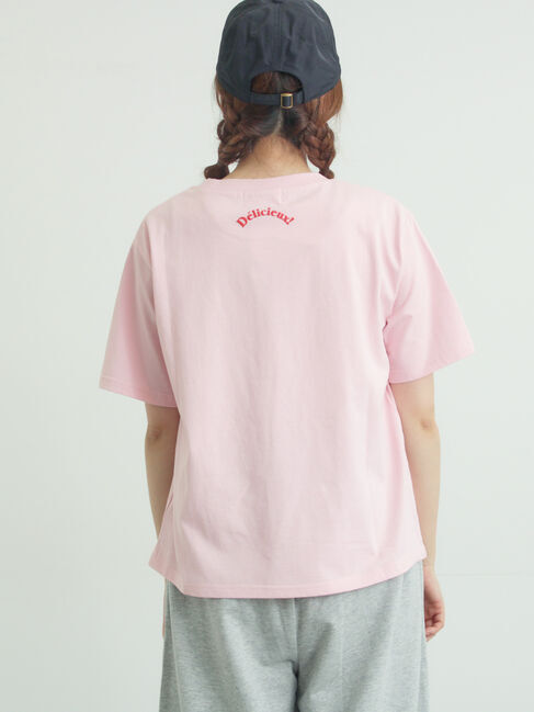 Samansa Mos2「【メルヘン&times;Samansa Mos2】発泡プリントTシャツ」|Tシャツ・カットソー|