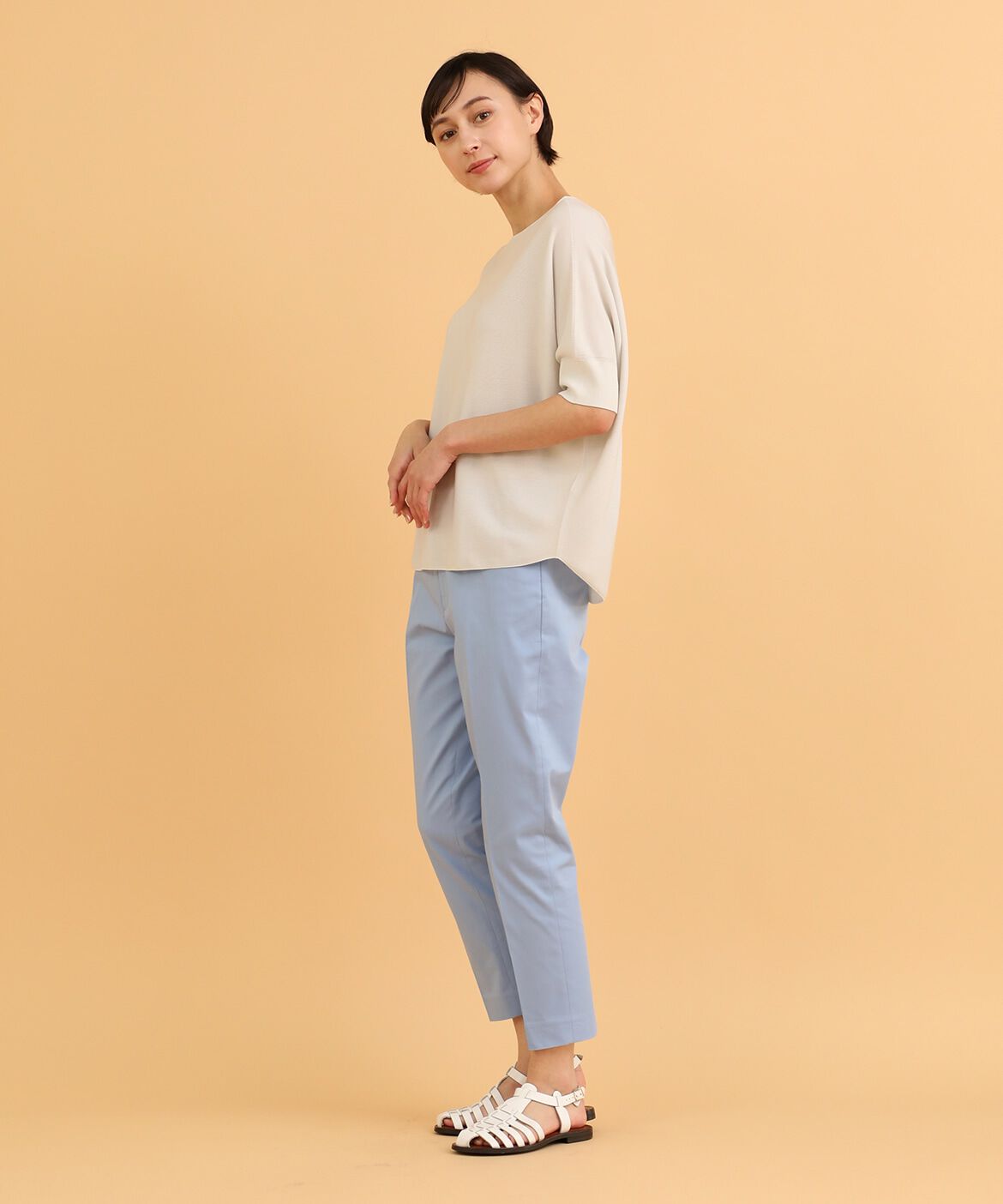 DAY by DAY it&rsquo;s international「《丈長めサイズ/股下68cm・69cm》ベーシックコットンストレートパンツ」|その他|