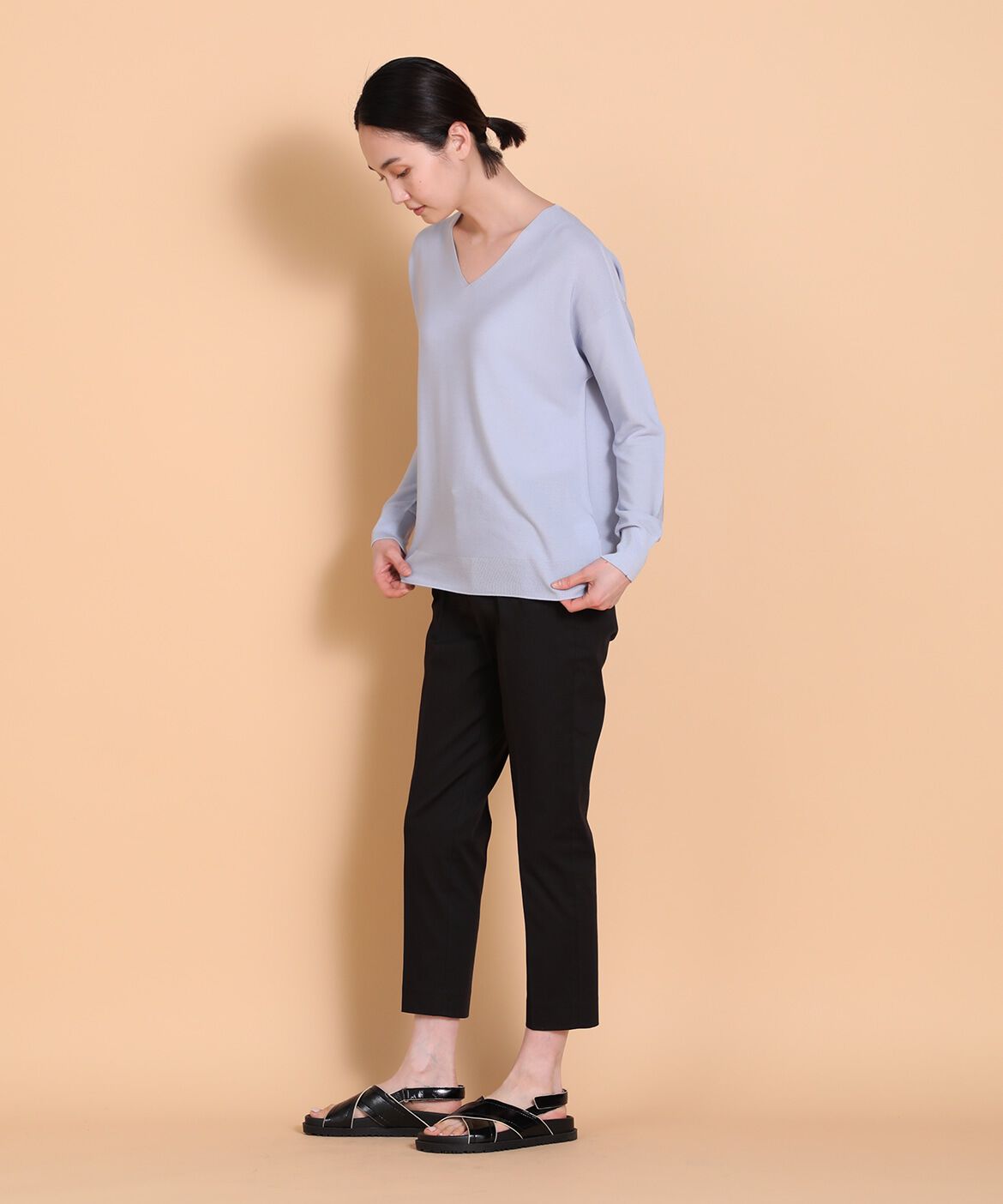 DAY by DAY it&rsquo;s international「《丈長めサイズ/股下68cm・69cm》ベーシックコットンストレートパンツ」|その他|