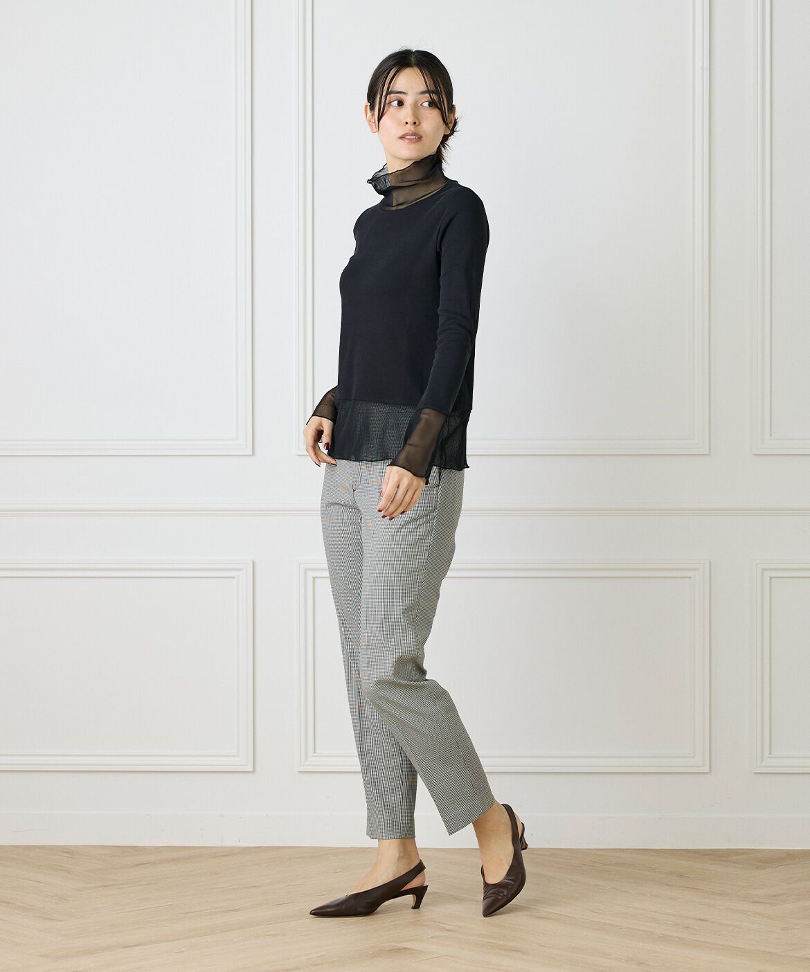 DAY by DAY it&rsquo;s international「ベーシックテーパードパンツ《TRサキソニー裏起毛》」|スラックス|