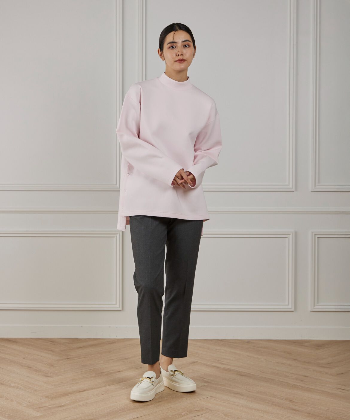 DAY by DAY it&rsquo;s international「ベーシックテーパードパンツ《TRサキソニー裏起毛》」|スラックス|