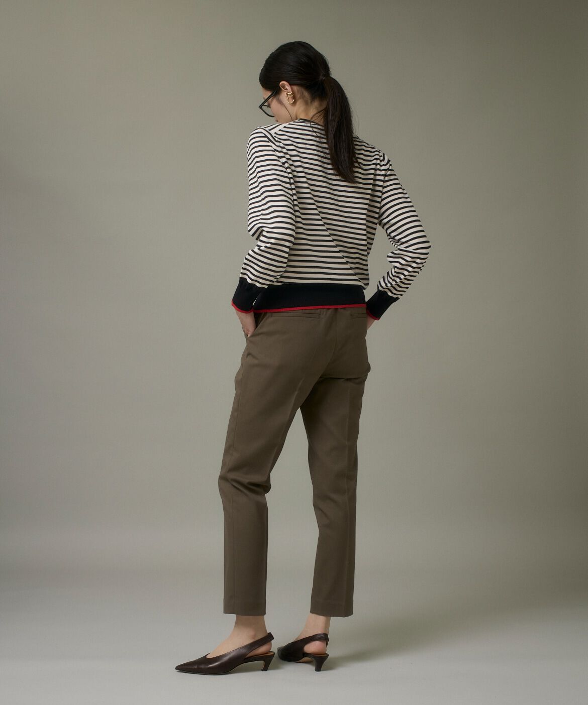 DAY by DAY it&rsquo;s international「ベーシックテーパードパンツ《TRサキソニー裏起毛》」|スラックス|