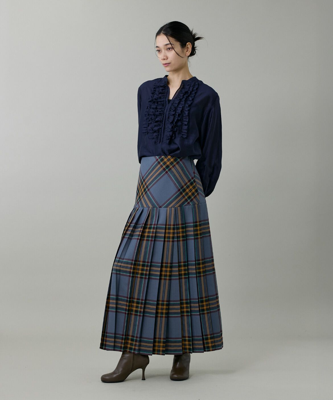 INED「ヨーク切り替えスカート《O'neil of Dublin》」|スカート|