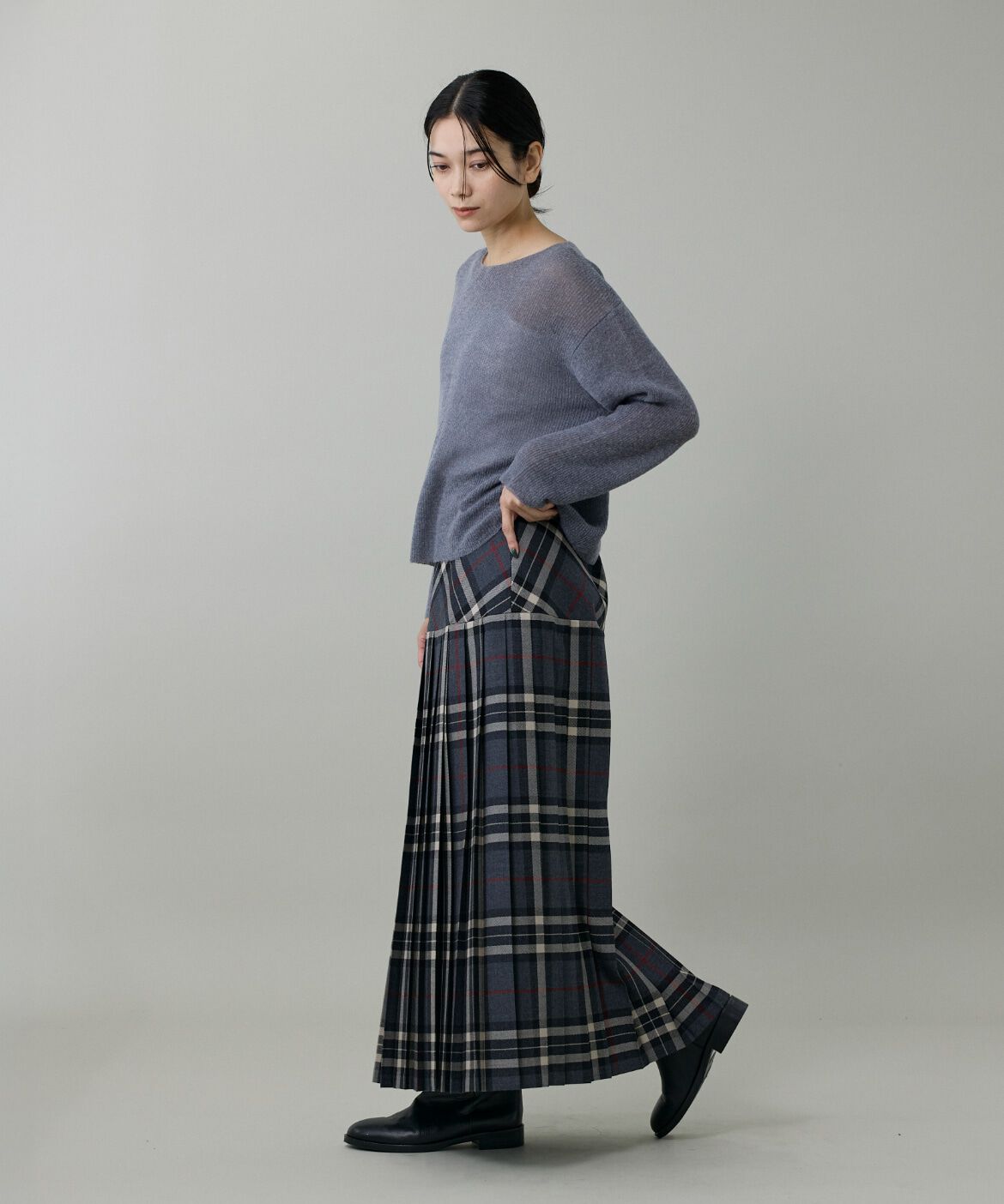 INED「ヨーク切り替えスカート《O'neil of Dublin》」|スカート|