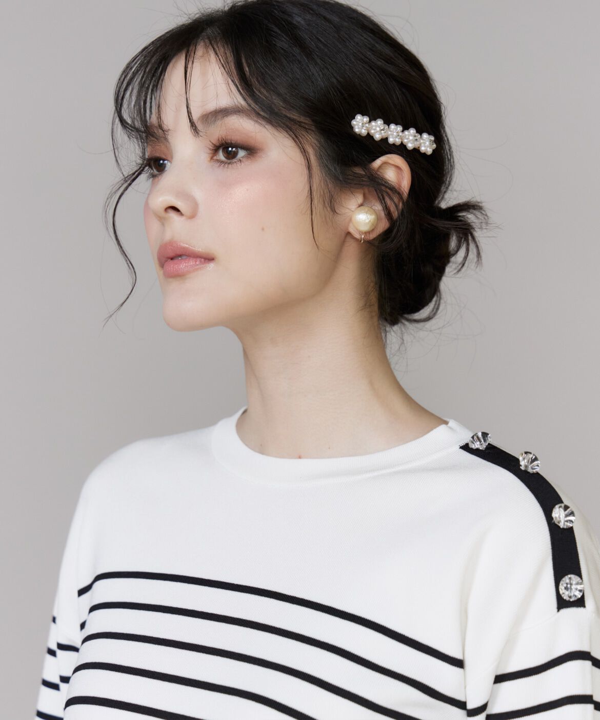 Maglie le cassetto「《大きいサイズ》袖フリルニットプルオーバー」|ニット・セーター|