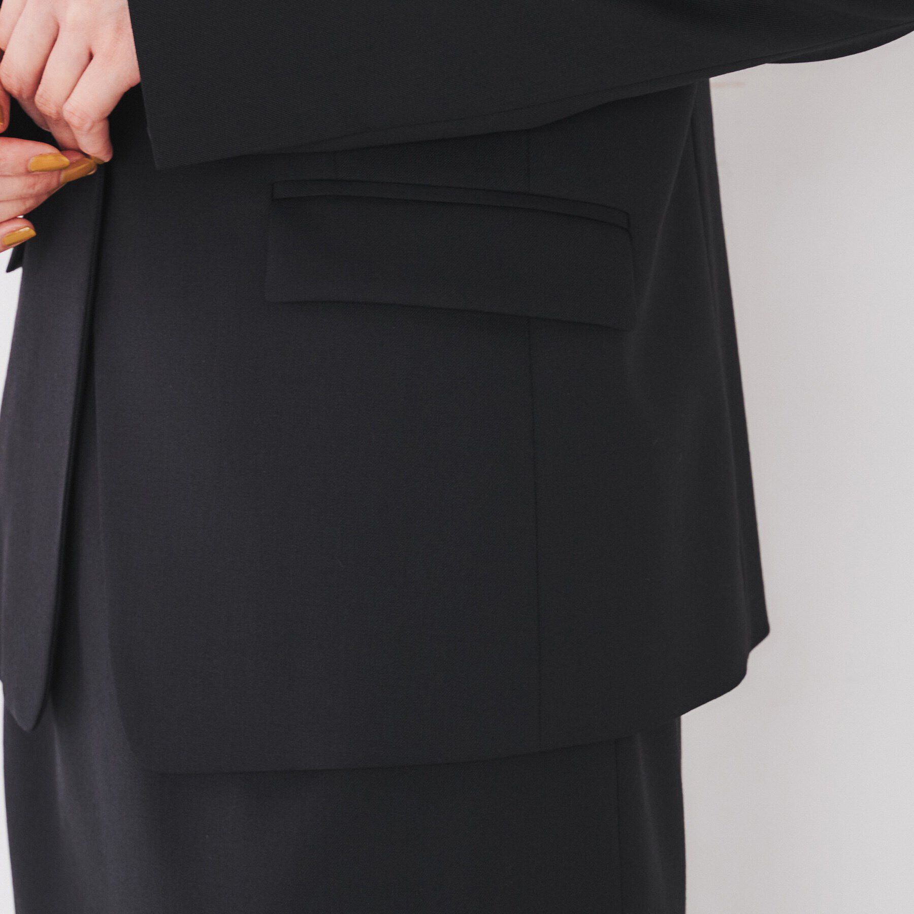 UNTITLED「【洗える通勤スーツ】レジェールギャバ ストレッチテーラードジャケット」|テーラードジャケット|