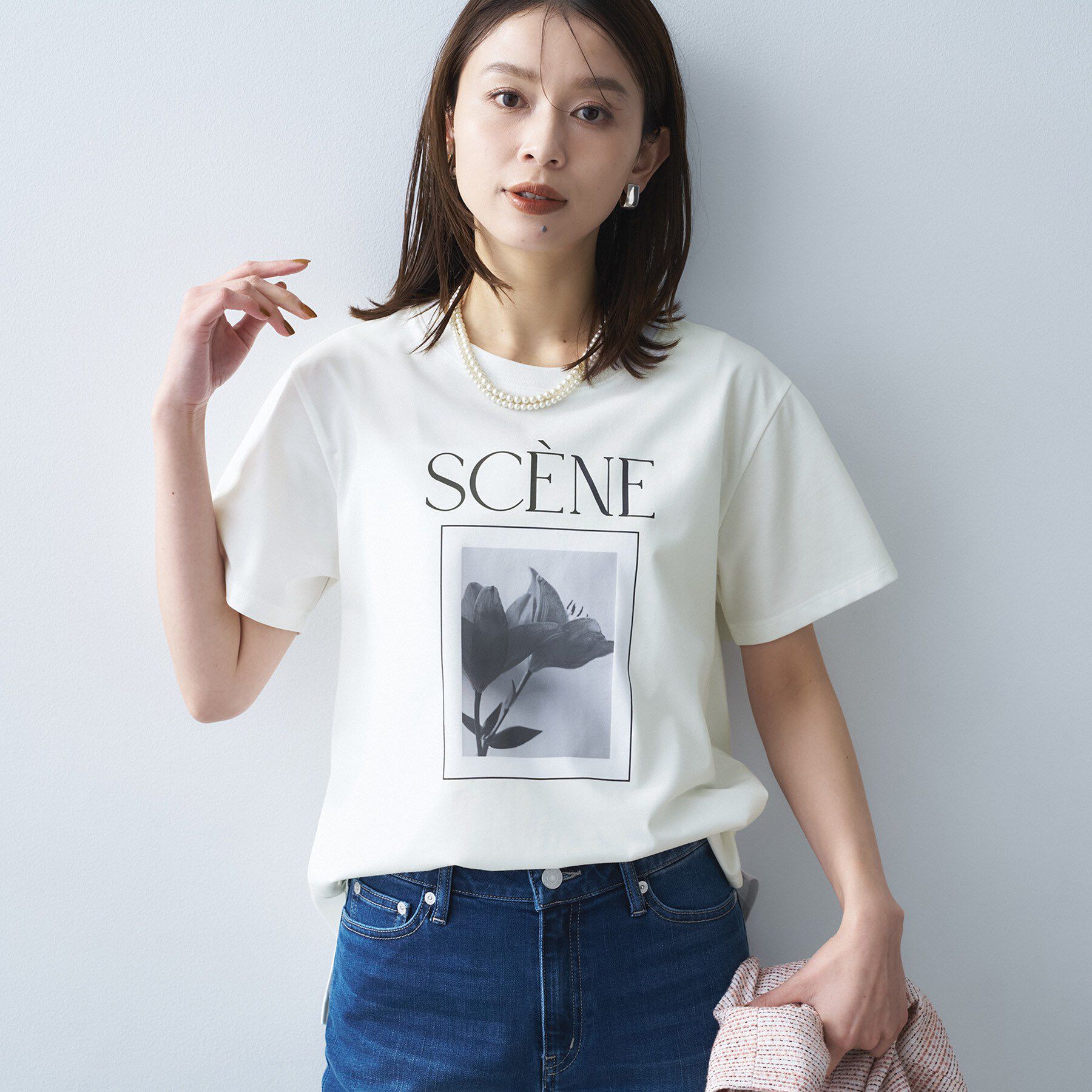 UNTITLED「【古畑星夏さん着用/ロゴ/プリント】グラフィックTシャツ」|Tシャツ・カットソー|