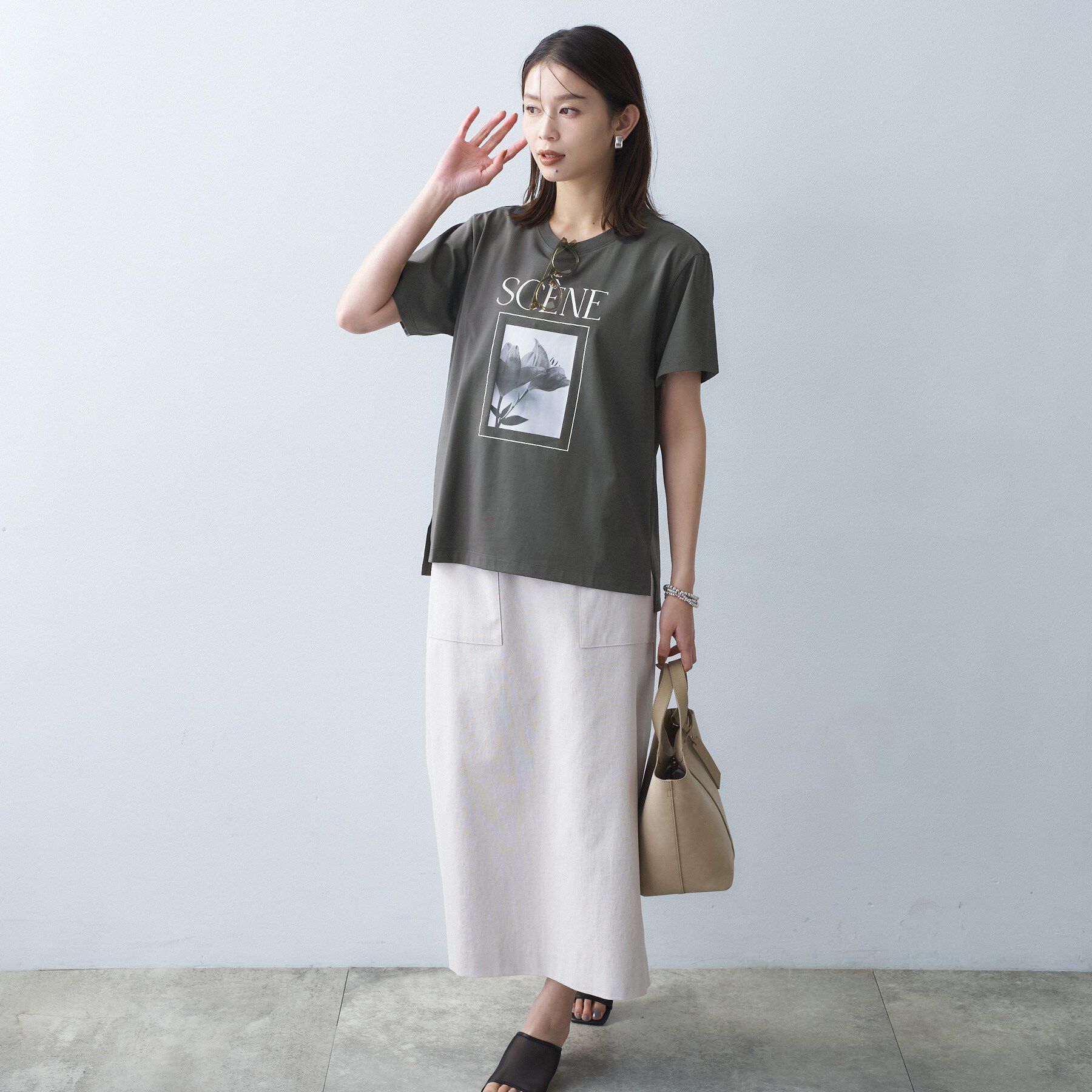 UNTITLED「【古畑星夏さん着用/ロゴ/プリント】グラフィックTシャツ」|Tシャツ・カットソー|