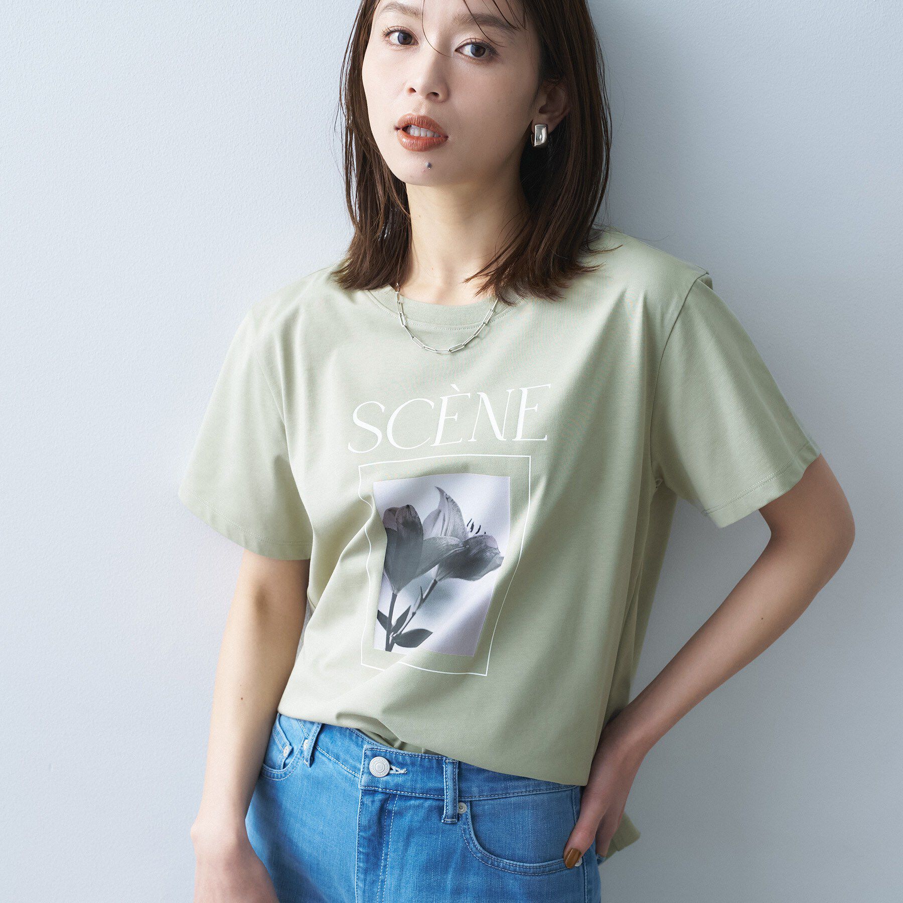 UNTITLED「【古畑星夏さん着用/ロゴ/プリント】グラフィックTシャツ」|Tシャツ・カットソー|