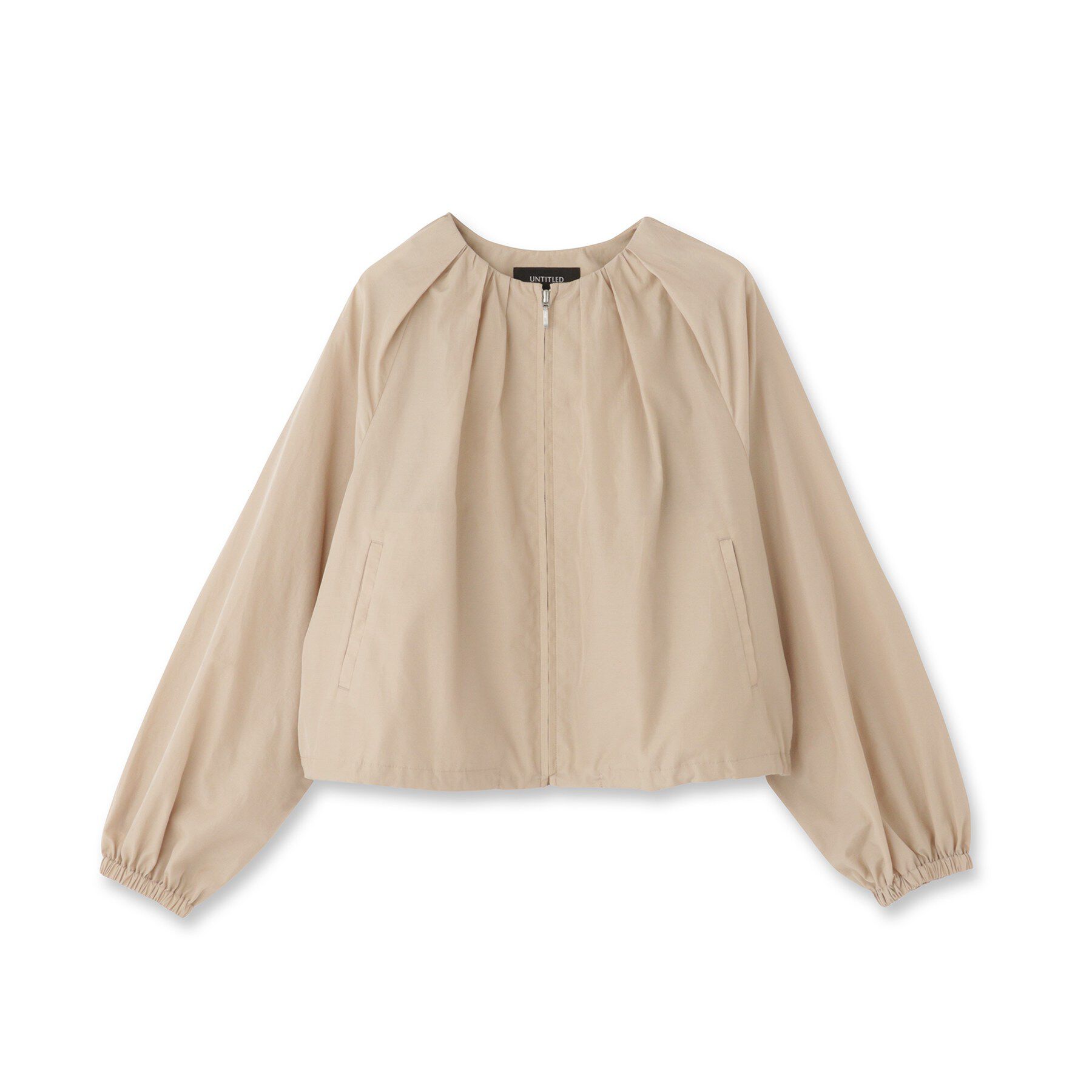 UNTITLED「【セットアップ可/はっ水】シャイニータイプライターブルゾン」|ブルゾン・スタジャン|