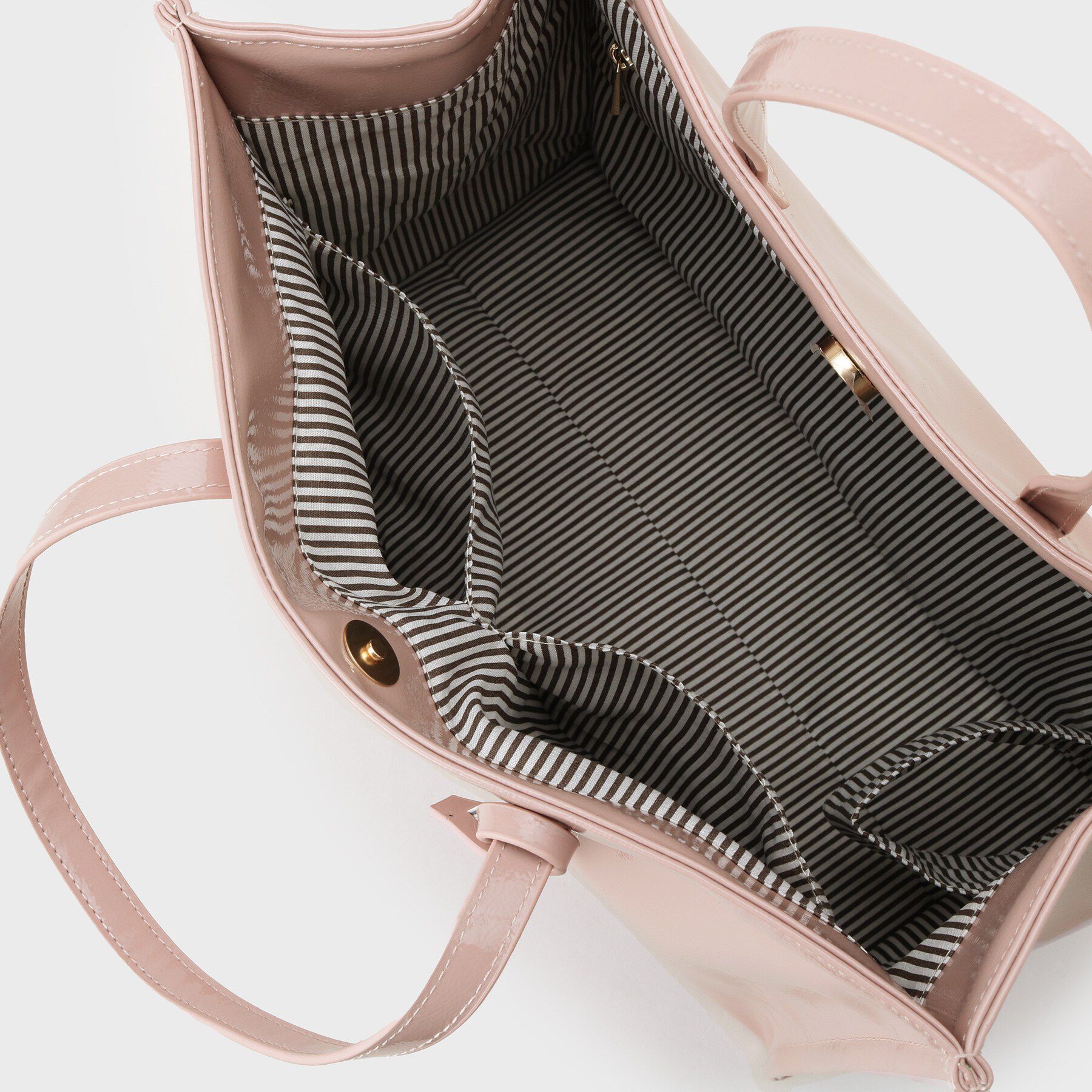 UNTITLED「エナメルソフトトート」|トートバッグ|