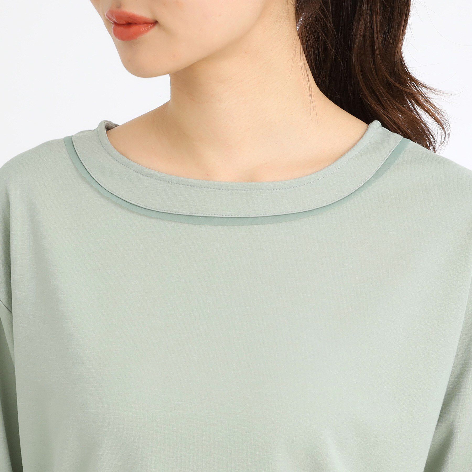 Reflect「【E‐QUALITY／手洗い可】チュールディティールプルオーバー」|Tシャツ・カットソー|