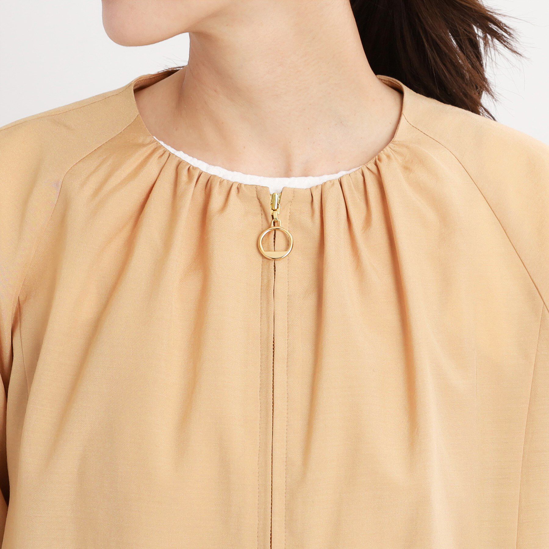 Reflect「【撥水／洗える／セットアップ可】エアリージップアップブルゾン」|ブルゾン・スタジャン|