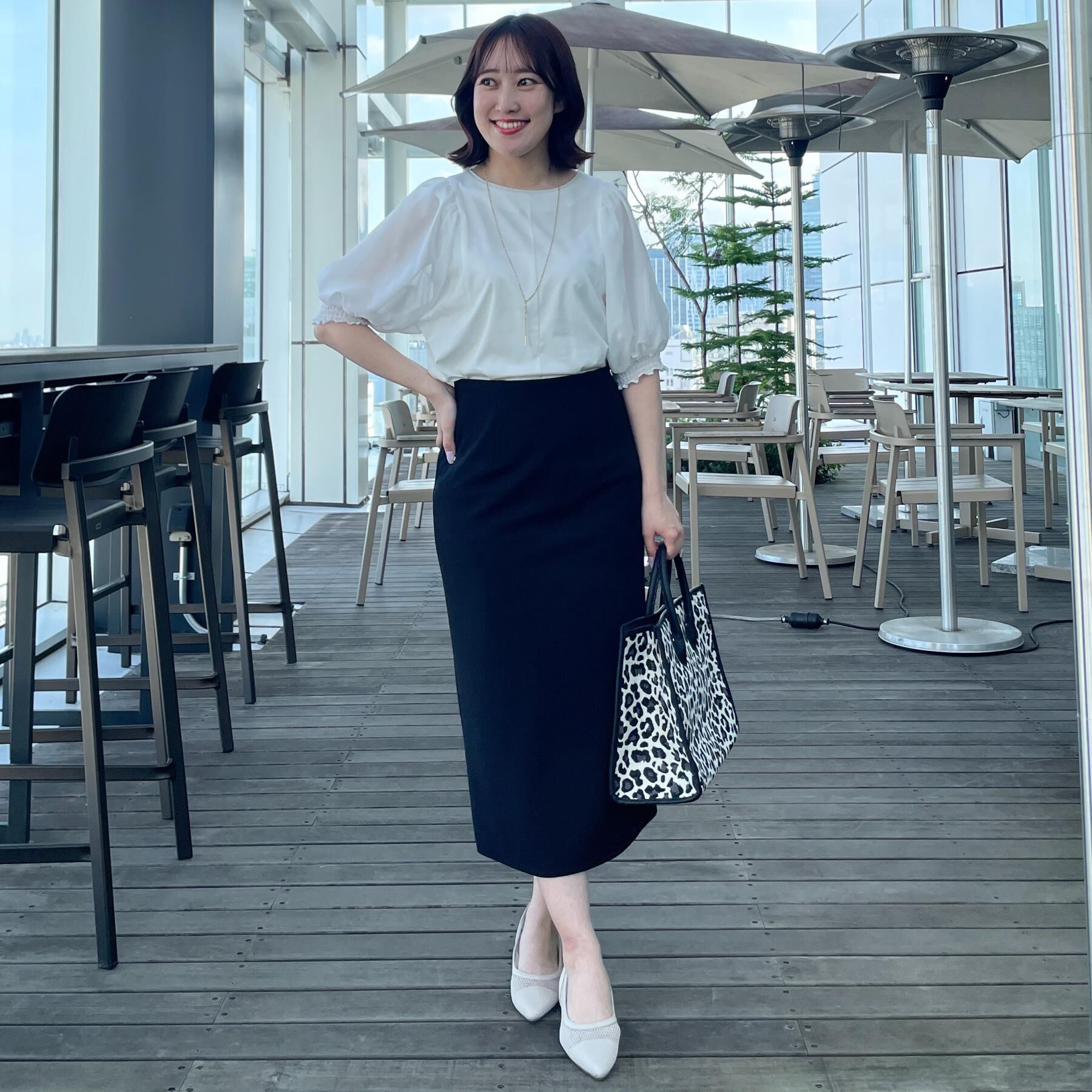 Reflect「【マシンウォッシュ可】ナロースカート」|スカート|