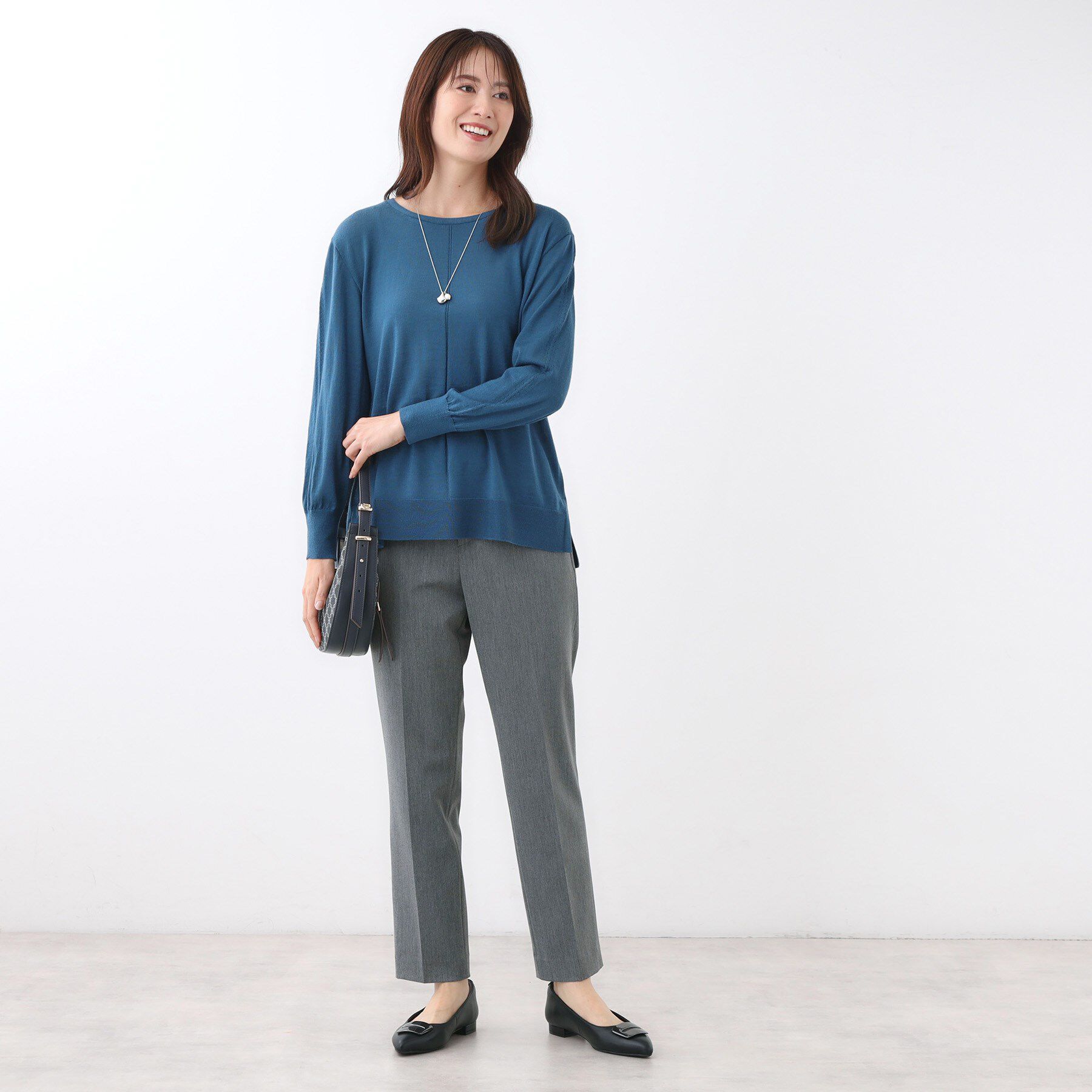 Reflect「【高身長さんに嬉しい長め丈追加！／私のパンツ／すっきり見え◎】テーパードパンツ」|その他|