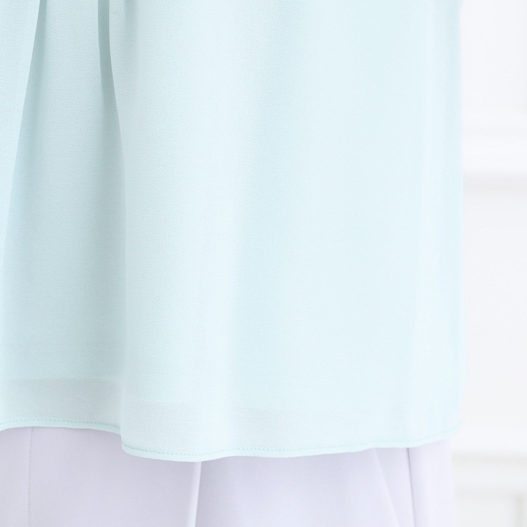 Reflect「【お仕事に◎】ピンタック&times;スカラレースブラウス」|シャツ・ブラウス|