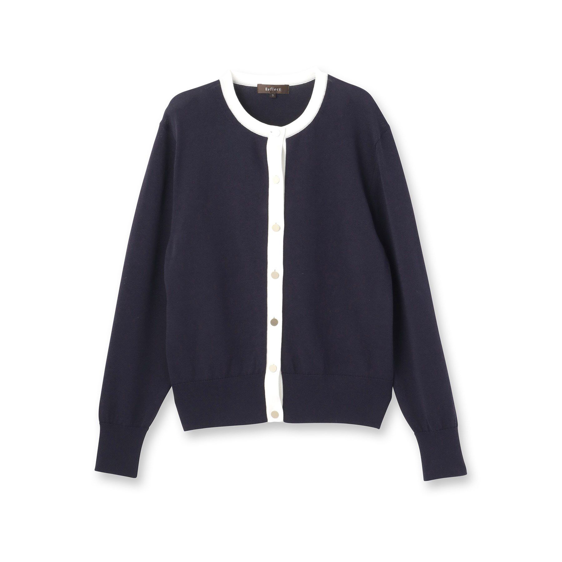 Reflect「【アンサンブル可】バイカラーカーディガン」|カーディガン|