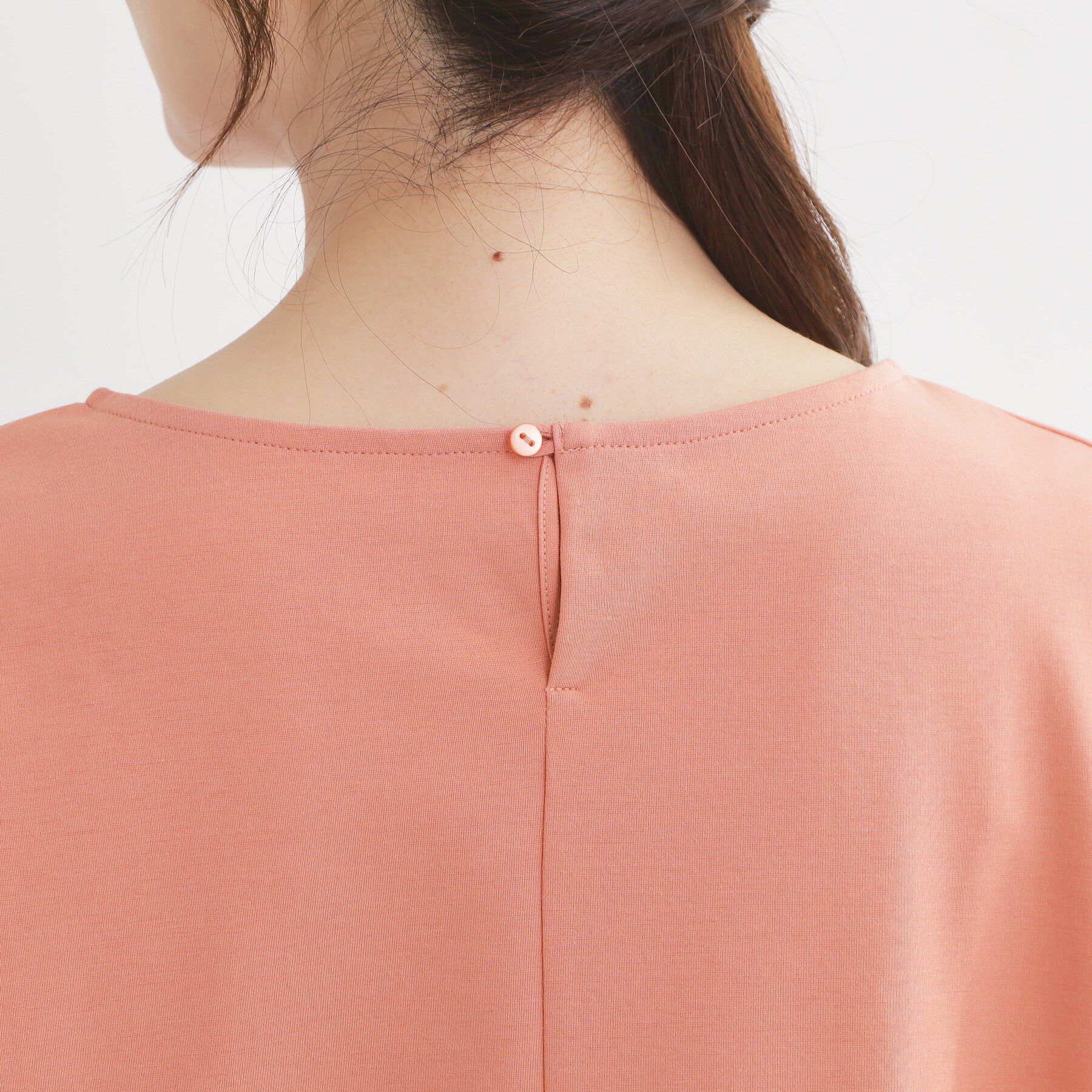 Reflect「【UVカット／接触冷感／吸水速乾】チュールスリーブプルオーバー」|Tシャツ・カットソー|