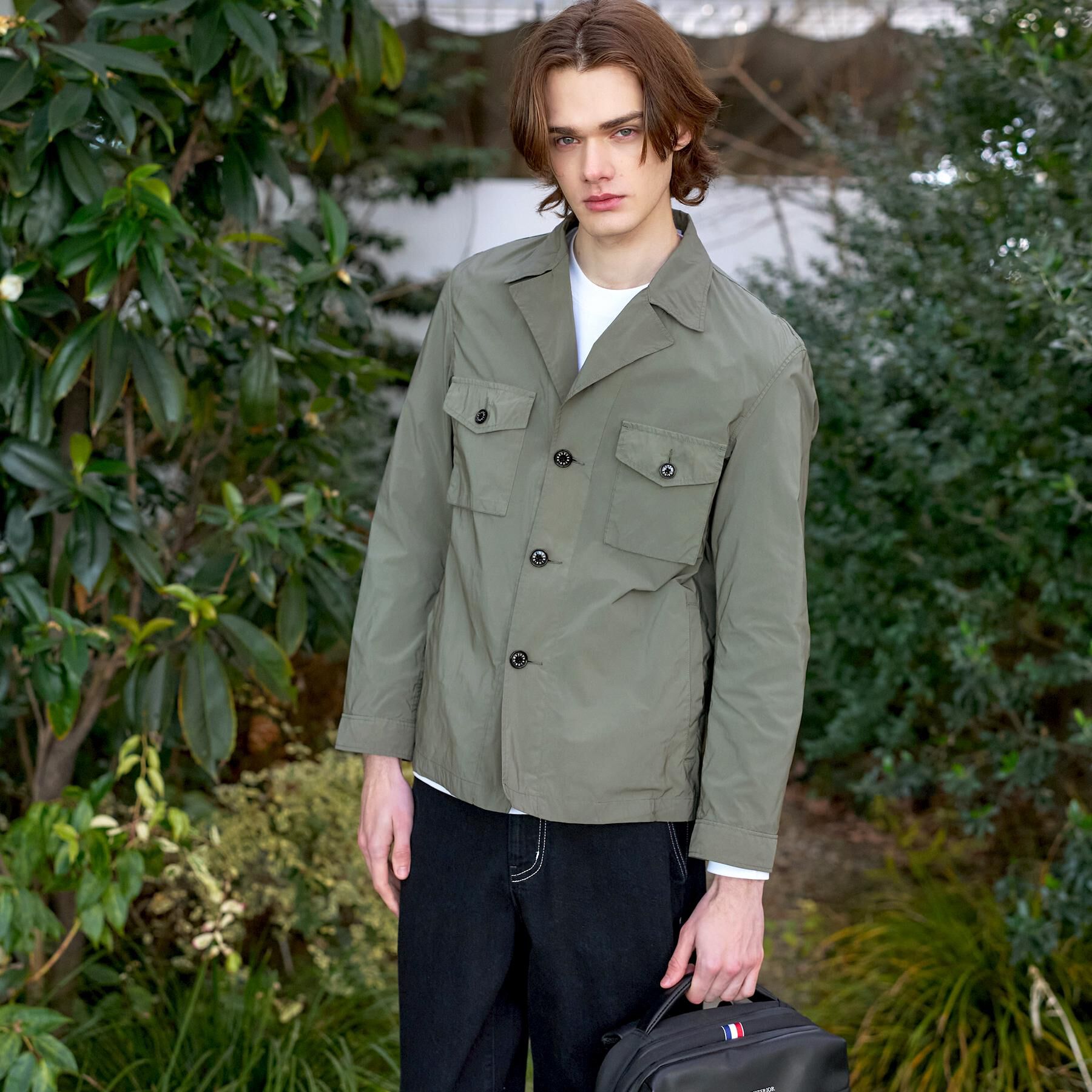 DRESSTERIOR「【ウォッシャブル】ガーメントダイ M65フィールドジャケット」|ブルゾン・スタジャン|