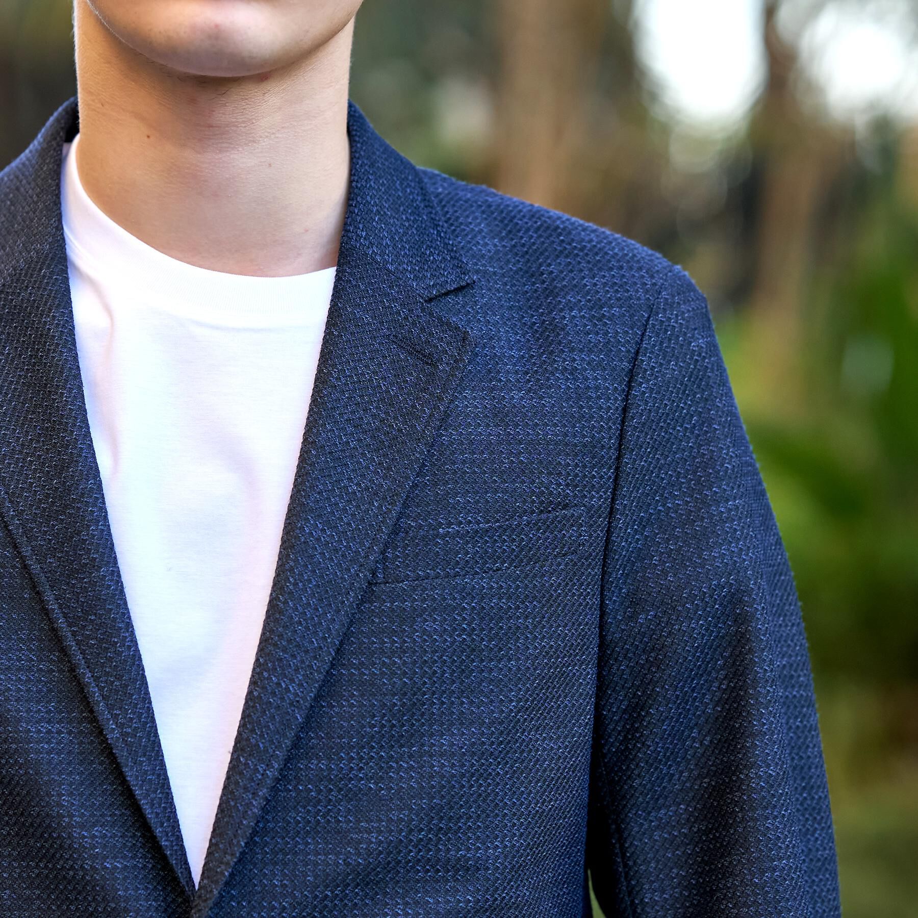 DRESSTERIOR「【Safari5月号掲載/ウォッシャブル】鹿の子 コンフォータブルジャケット」|テーラードジャケット|