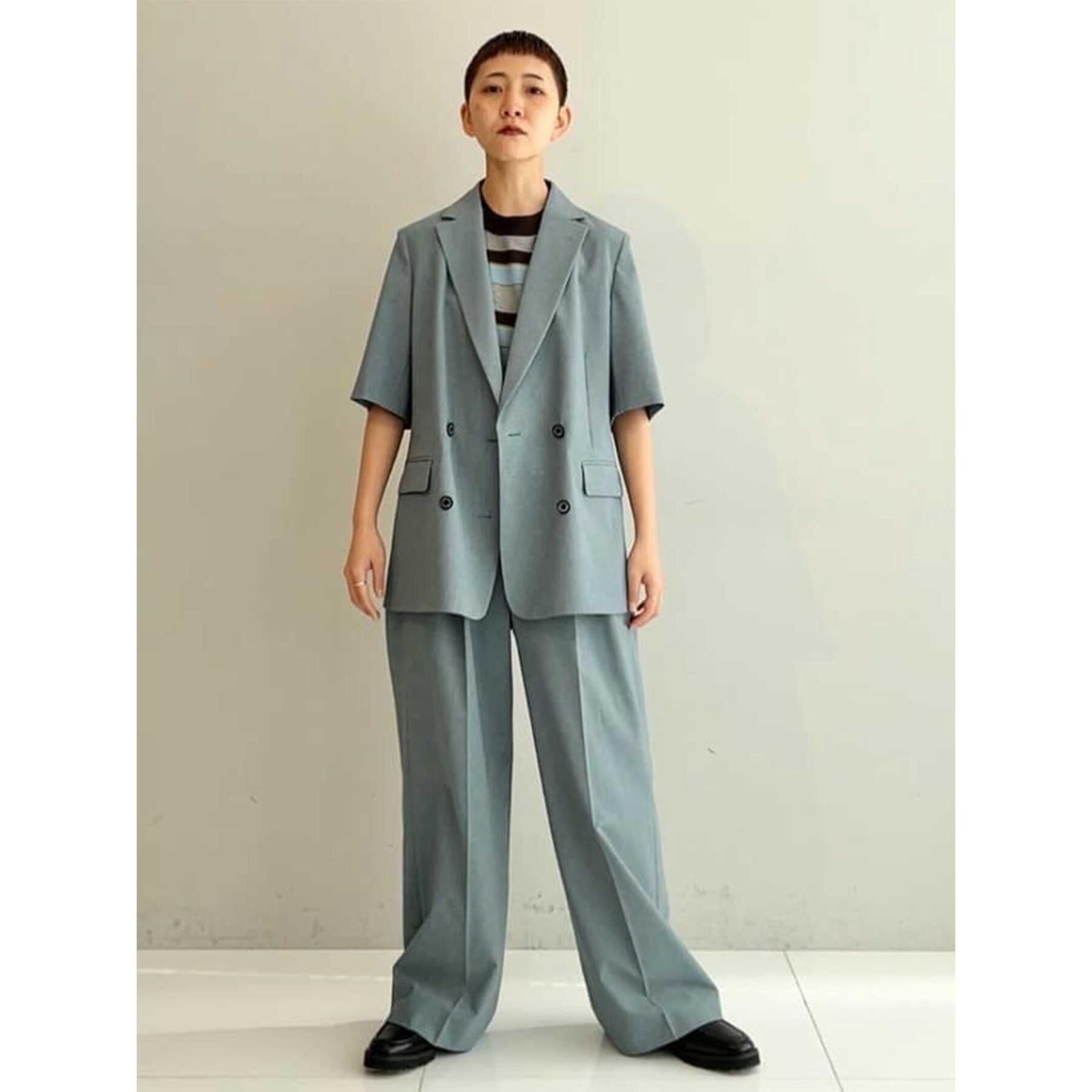 DRESSTERIOR「【otonaMUSE5月号掲載／セットアップ可】ウォッシャブルワイドタックパンツ」|その他|