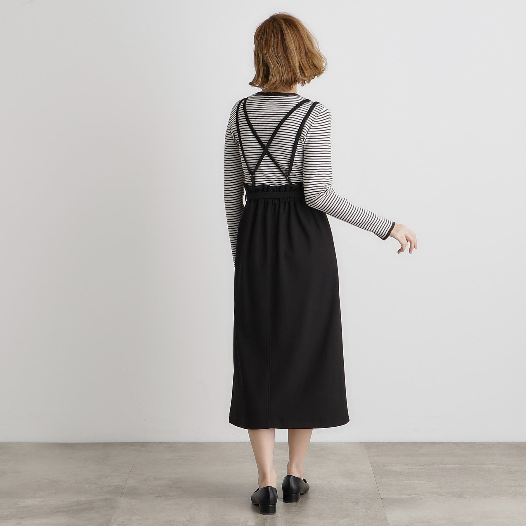 grove「取り外しストラップ付ナロースカート」|スカート|