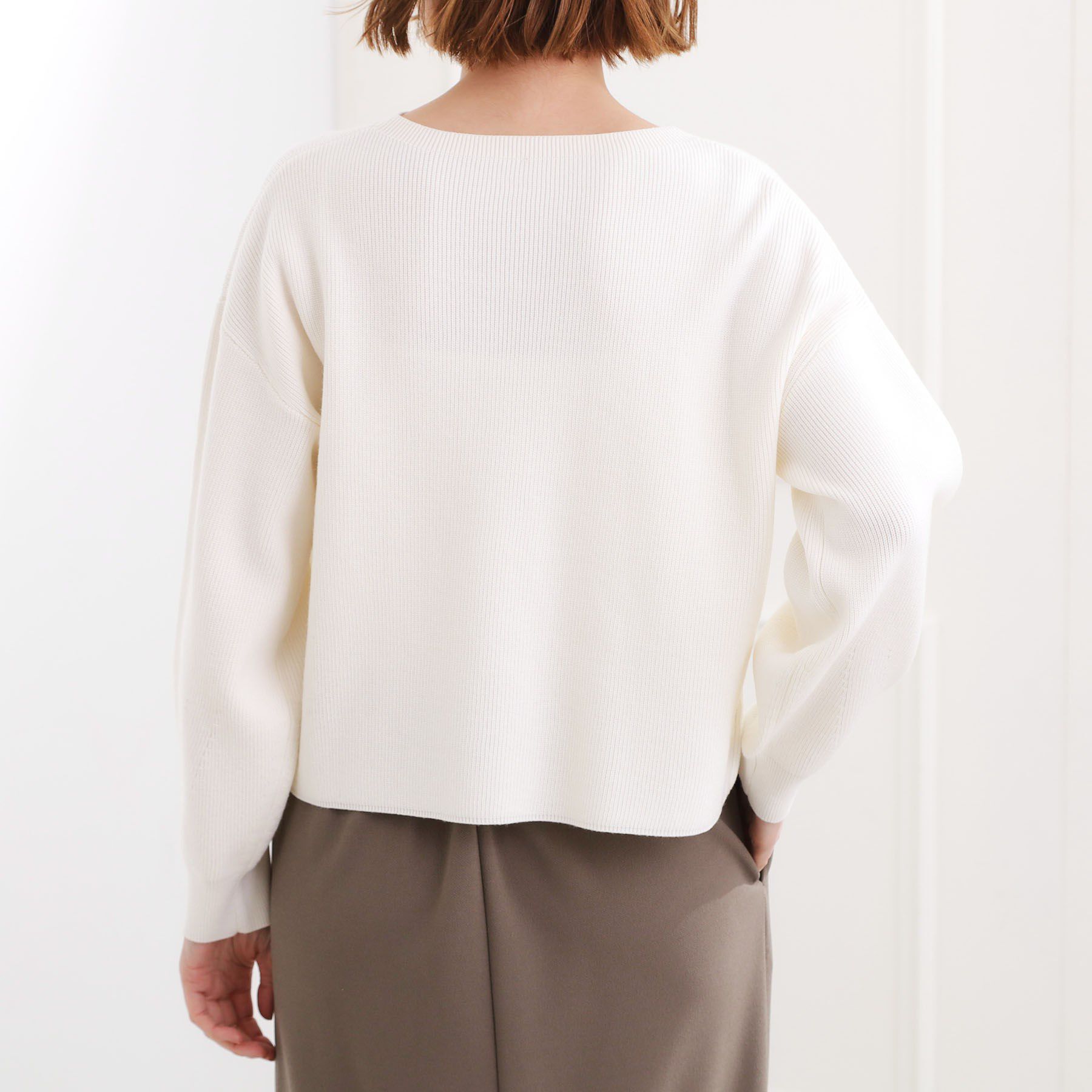 grove「毎日着たくなる、もちもち畦編みニット」|ニット・セーター|