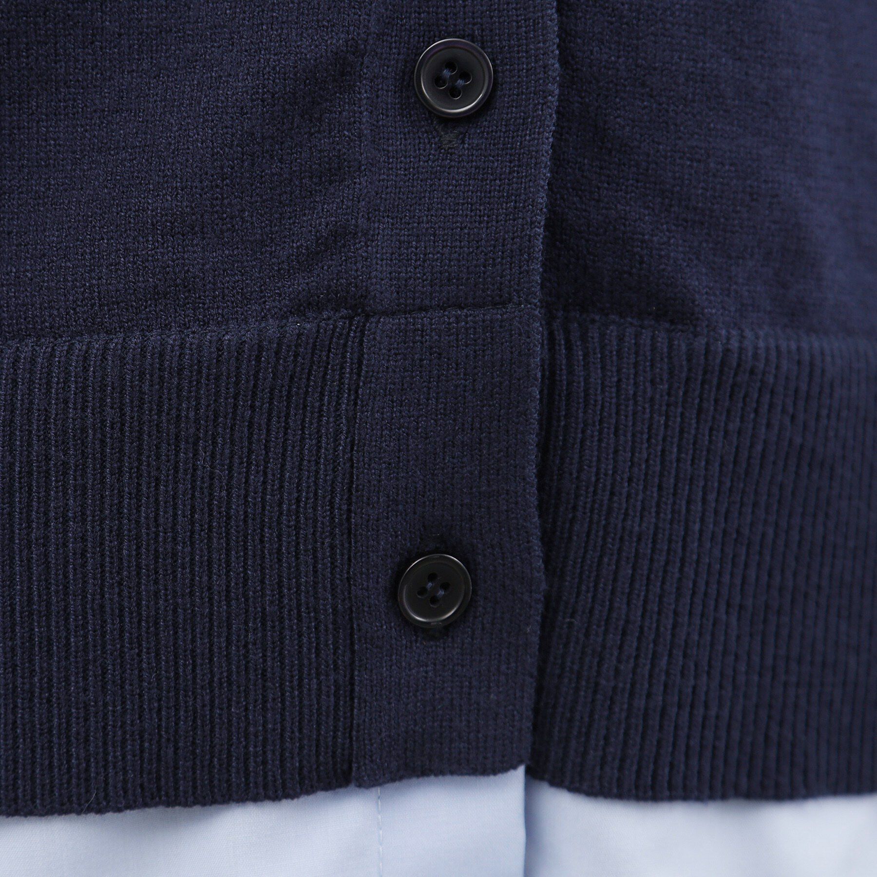 grove「シャツドッキング ニットカーディガン」|カーディガン|