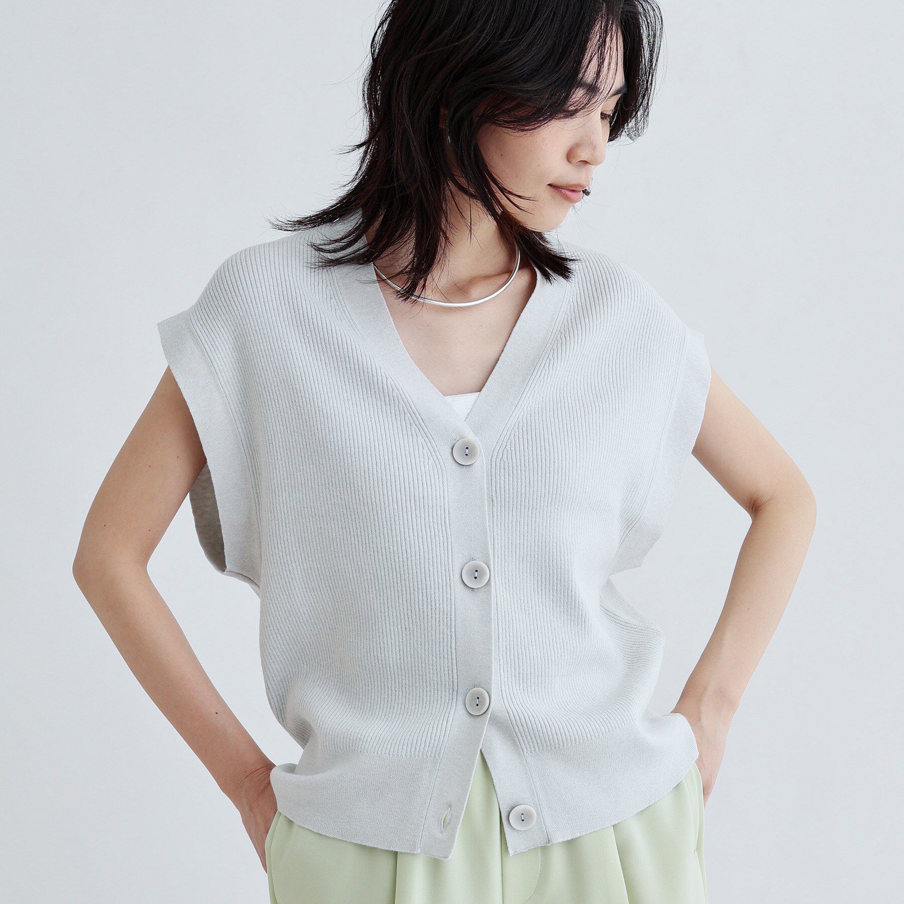 GALLEST「ボレロツインニット」|カーディガン|