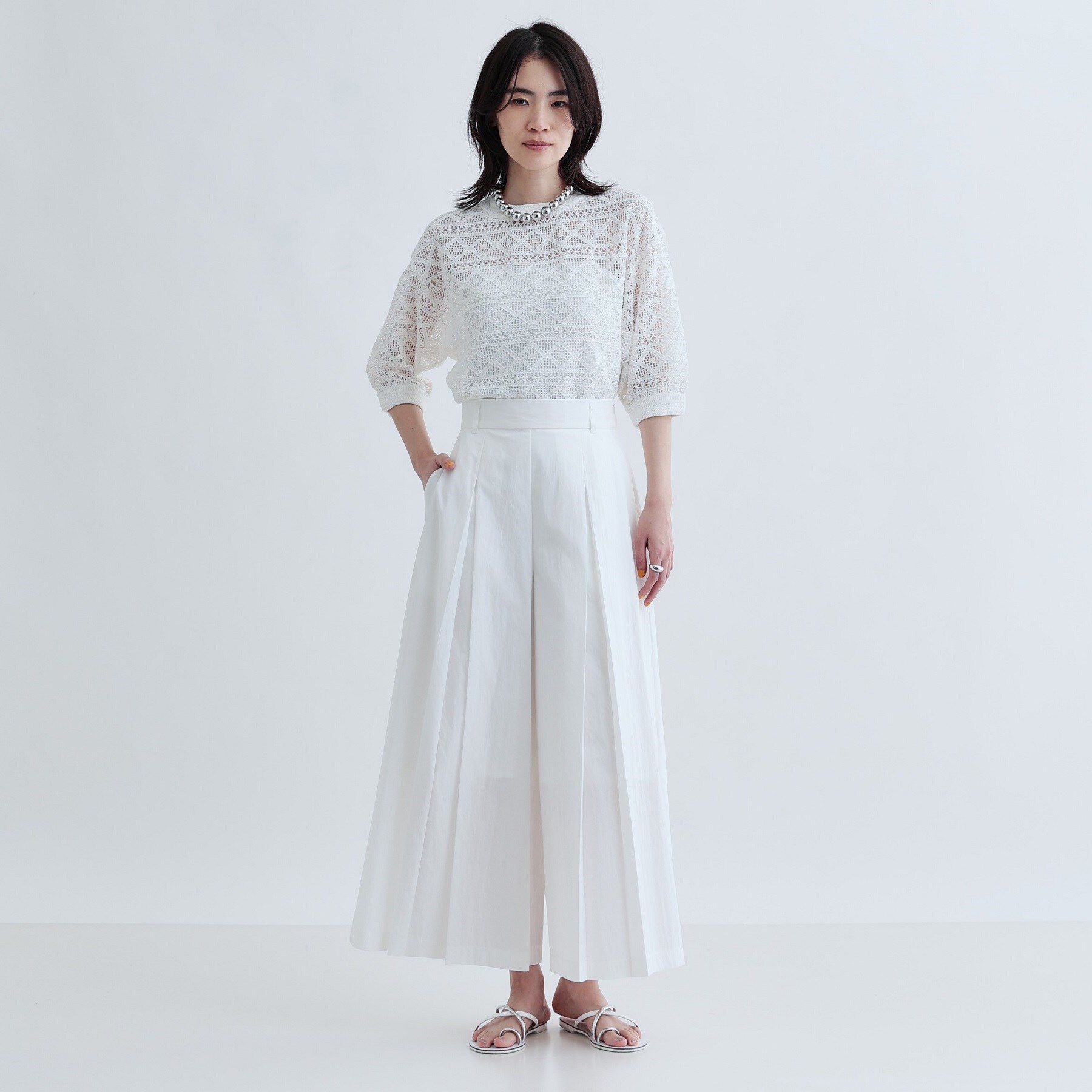 GALLEST「レースプルオーバー」|Tシャツ・カットソー|