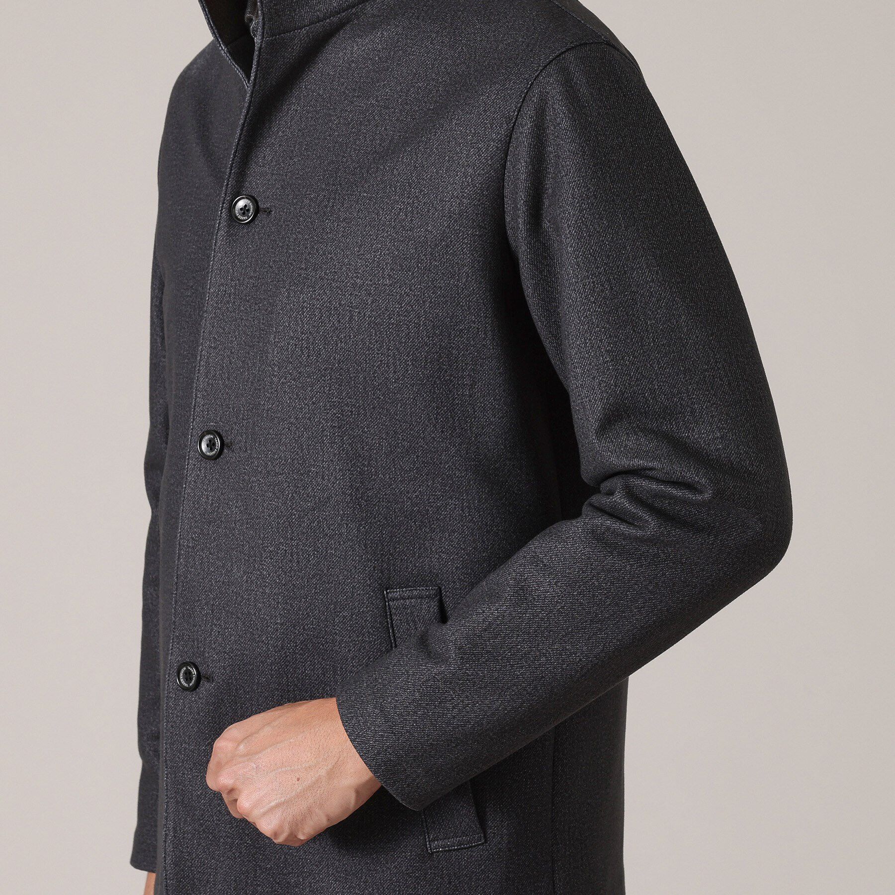 TAKEO KIKUCHI「【DOWN FABRIC】ダウンファブリック スタンドカラーブルゾン」|ブルゾン・スタジャン|