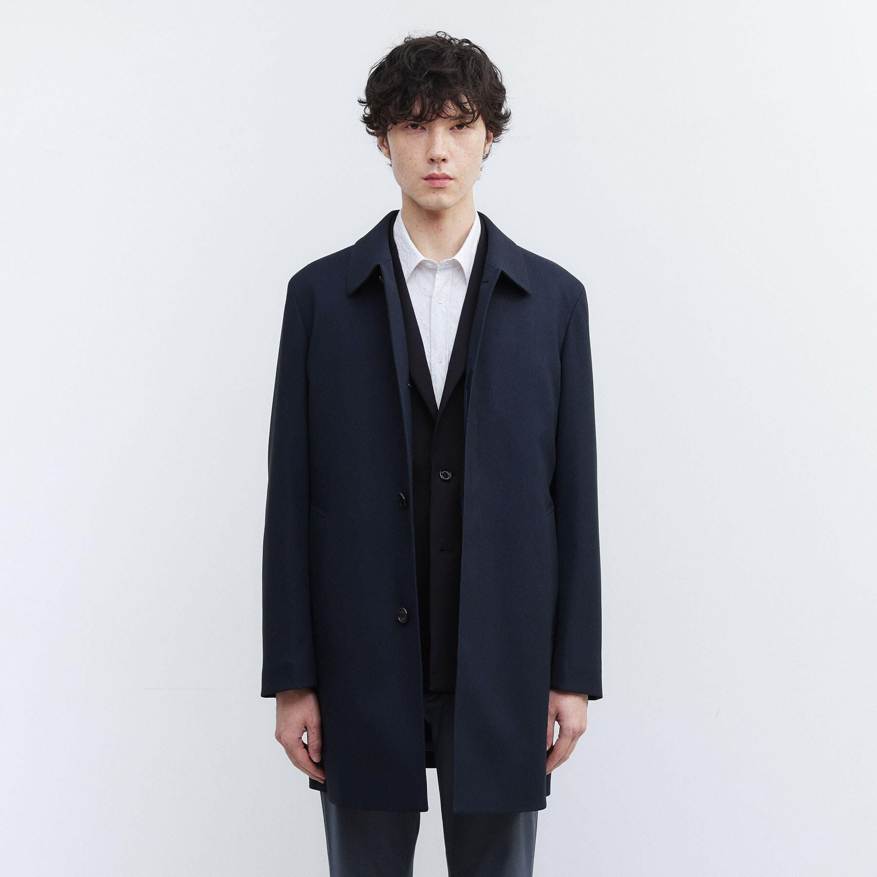 TAKEO KIKUCHI「【ダウンライナー付き】メランジ ステンカラー コート」|ステンカラーコート|