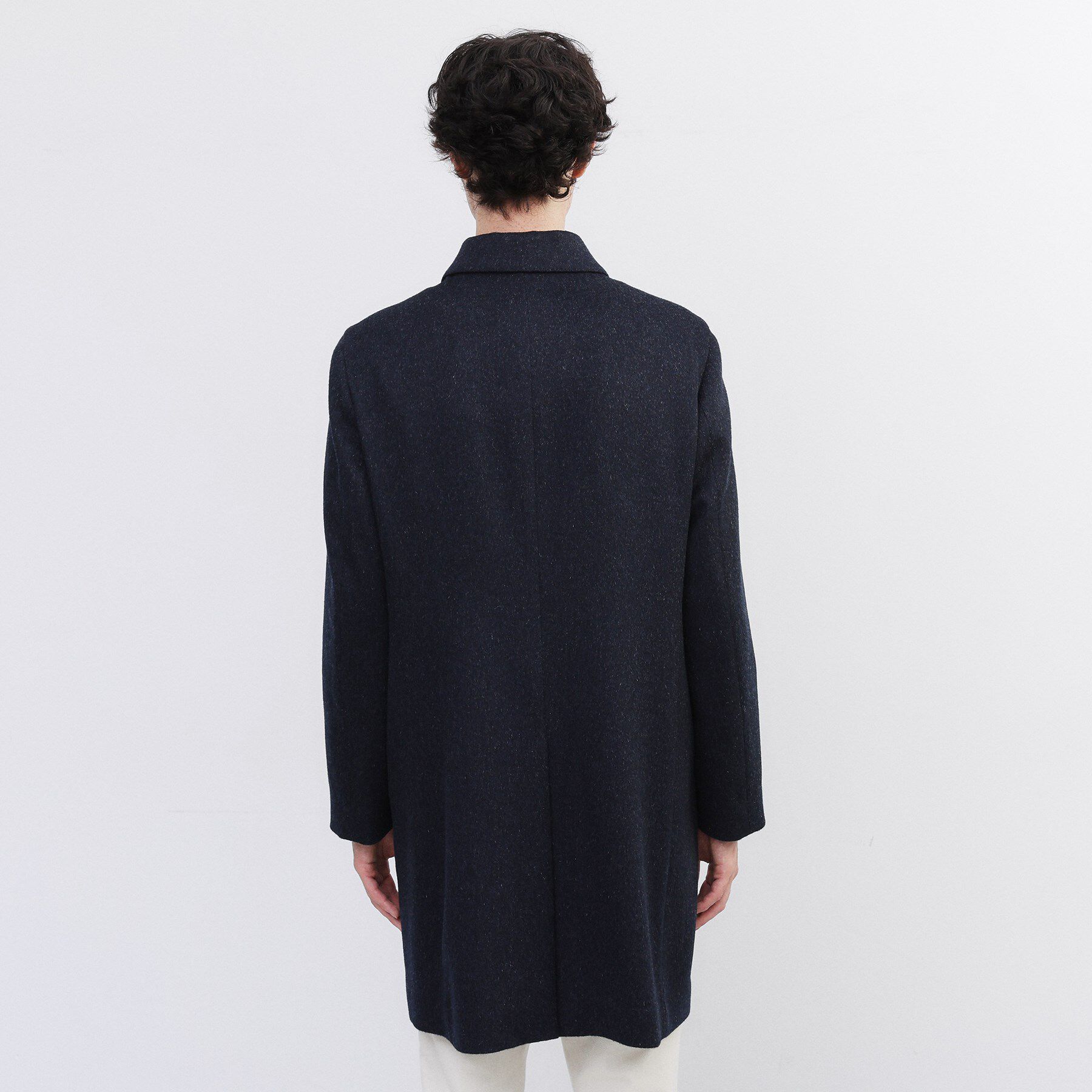 TAKEO KIKUCHI「カシミヤブレンド ビーバー調ステンカラーコート」|ステンカラーコート|