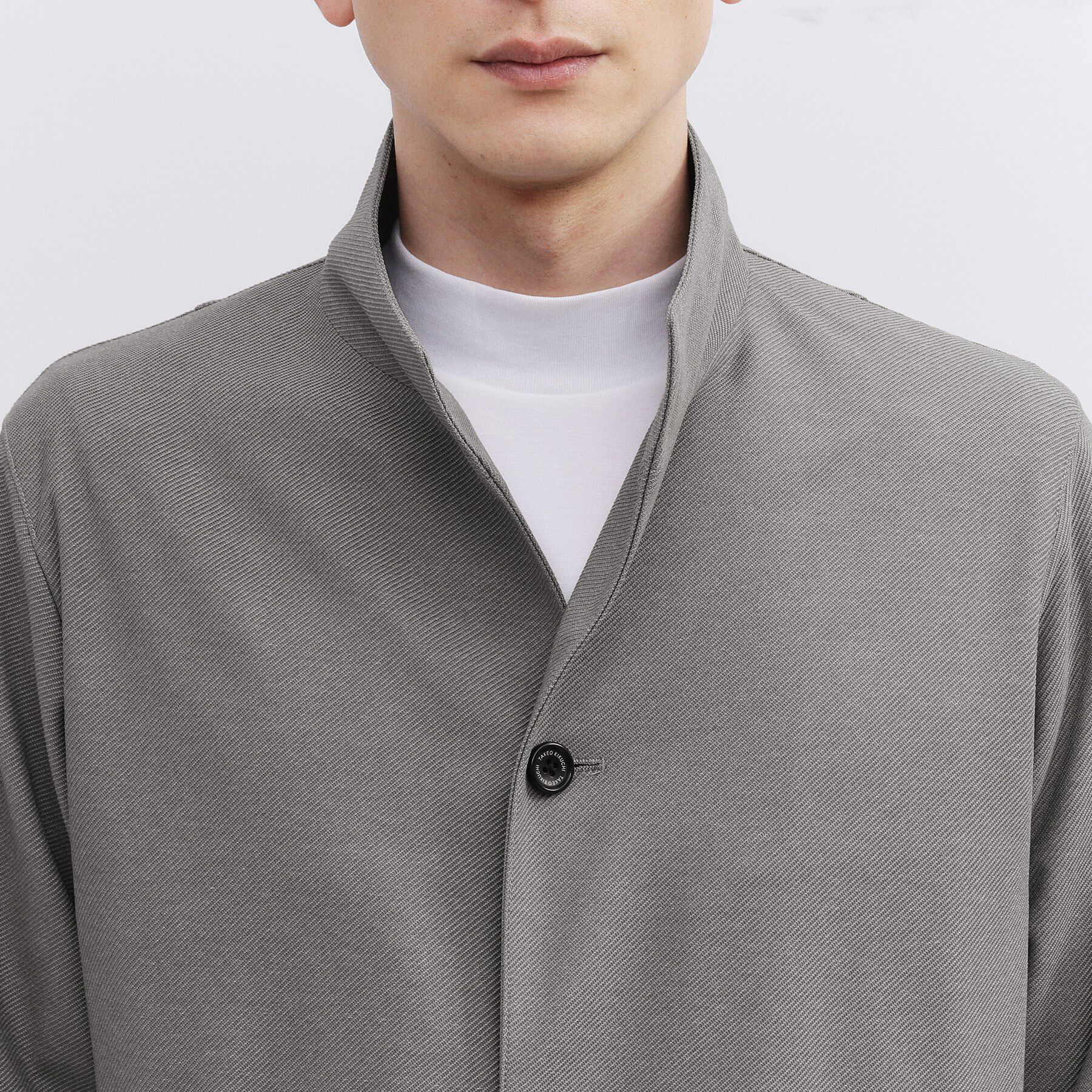 TAKEO KIKUCHI「ツイルジャージー イタリアンカラージャケット」|ブルゾン・スタジャン|