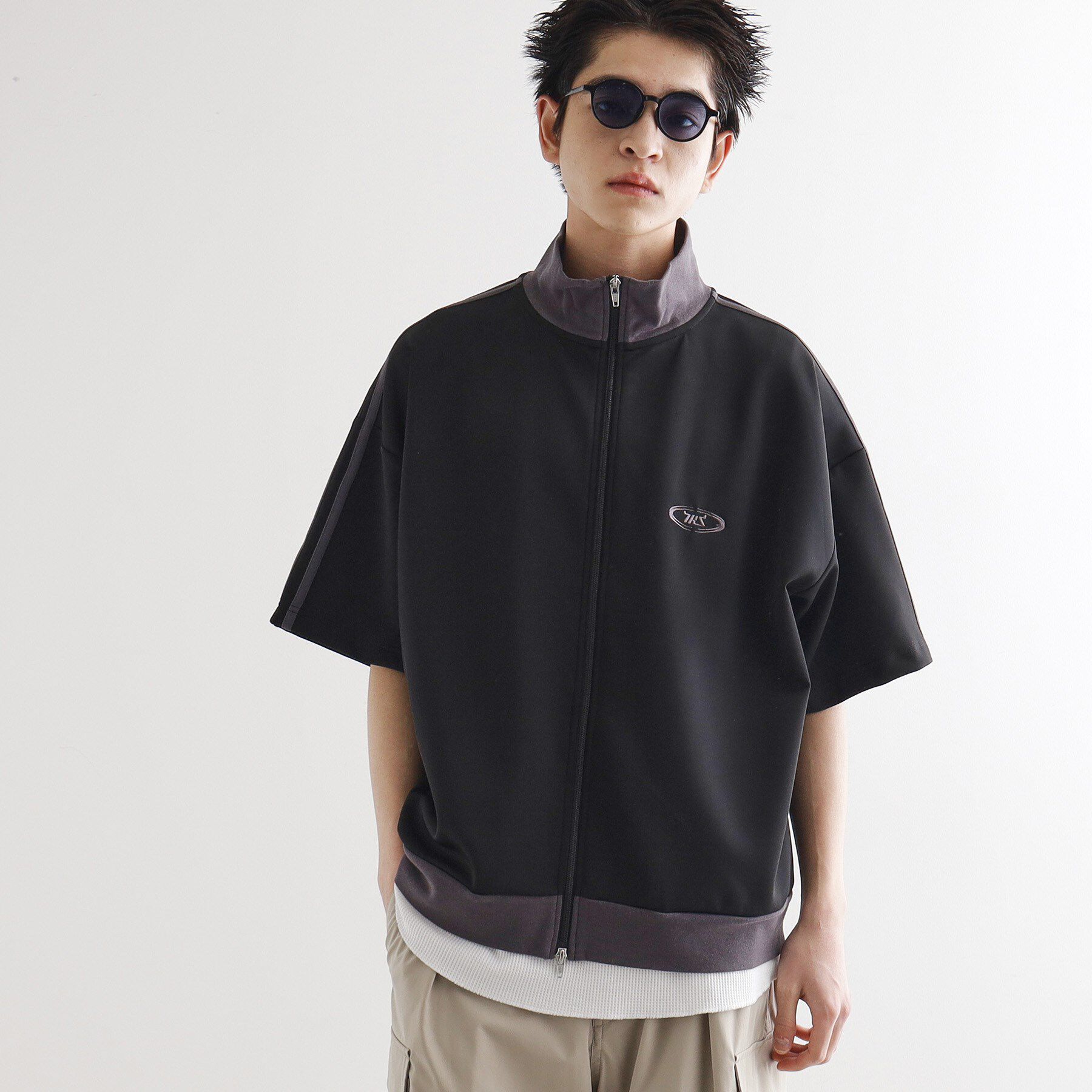 tk.TAKEO KIKUCHI「トラックジャージジャケット」|Tシャツ・カットソー|