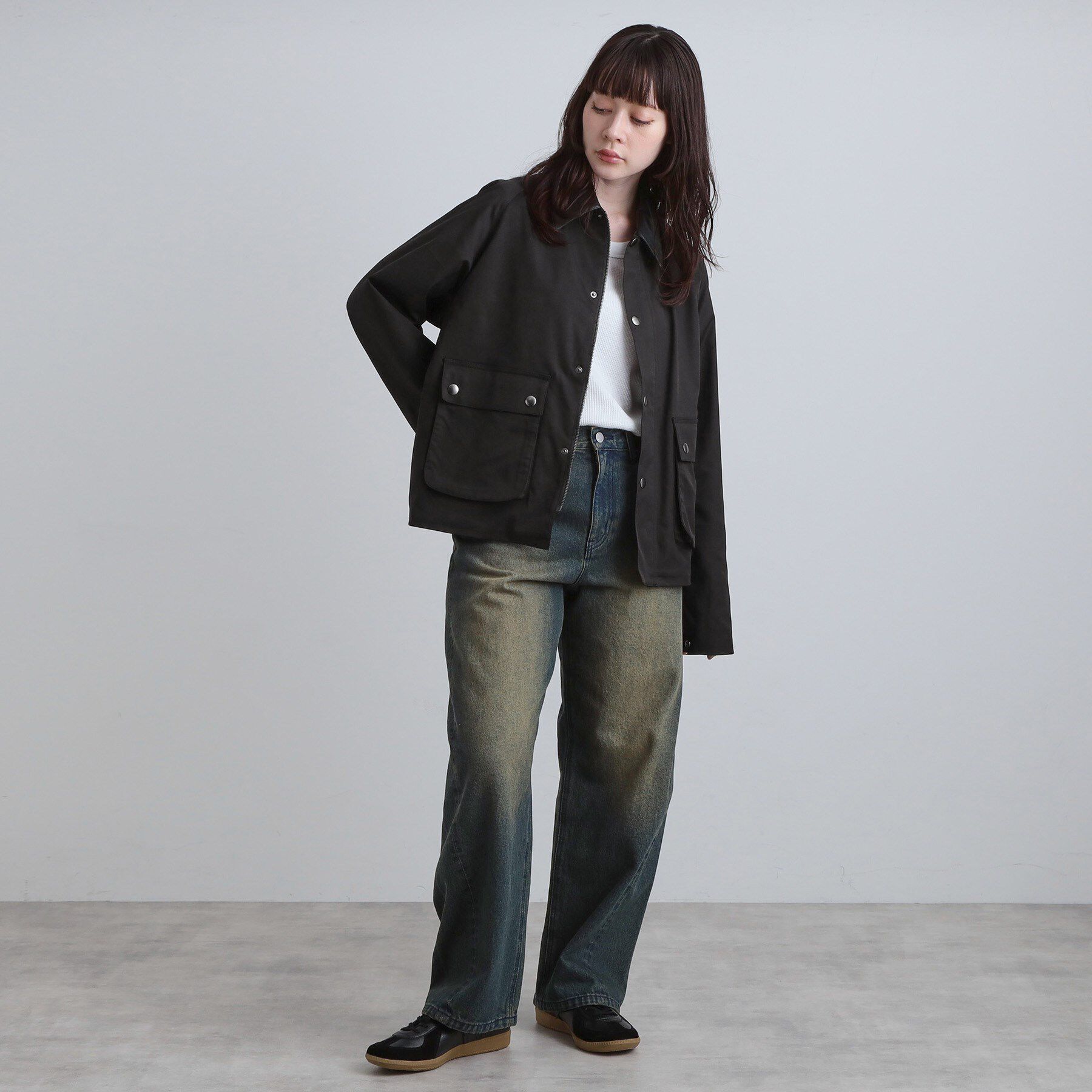 tk.TAKEO KIKUCHI「クラシックハンティングジャケット」|ブルゾン・スタジャン|