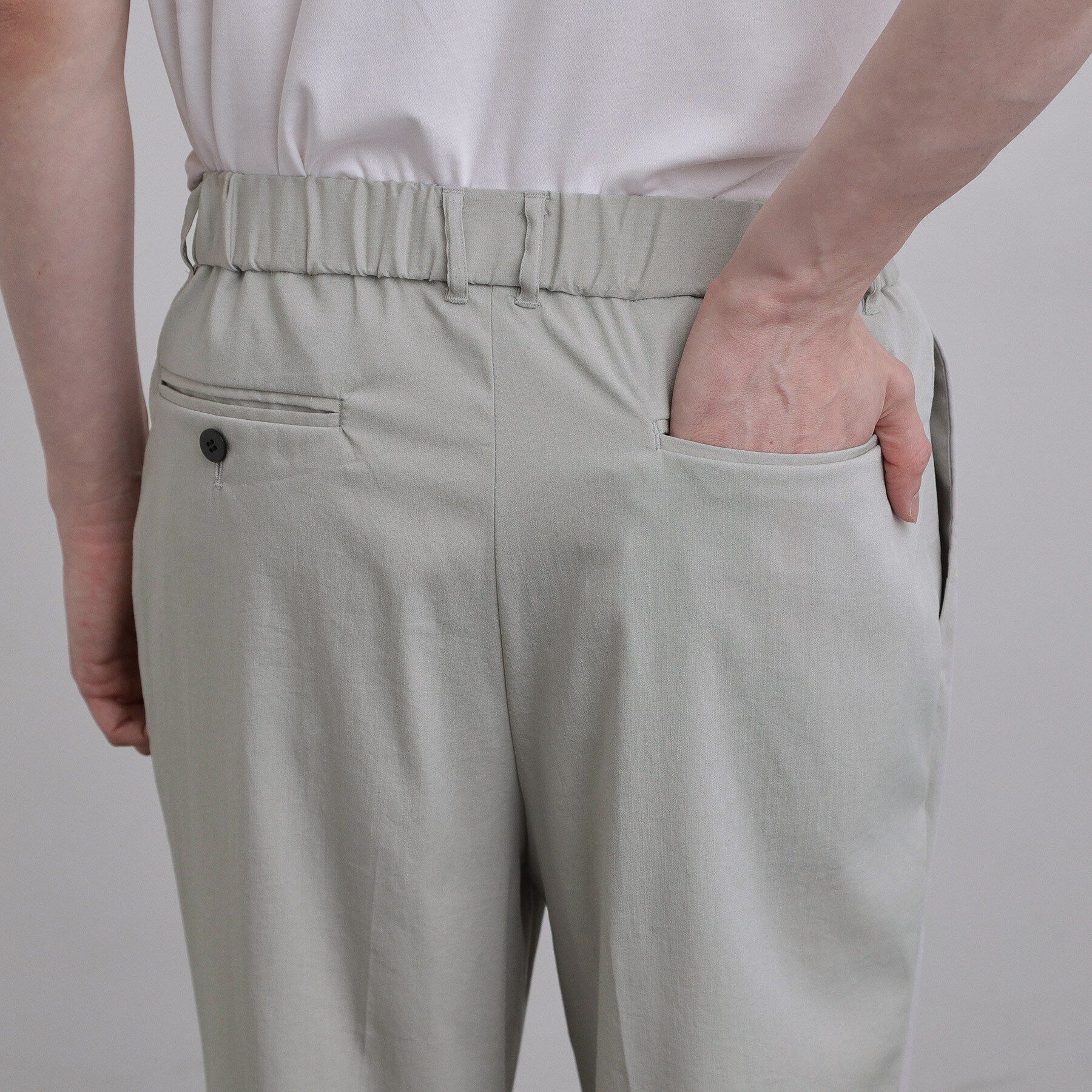 tk.TAKEO KIKUCHI「【接触冷感／UVCUT】COOL PLAYワイドテーパードスラックス」|その他|