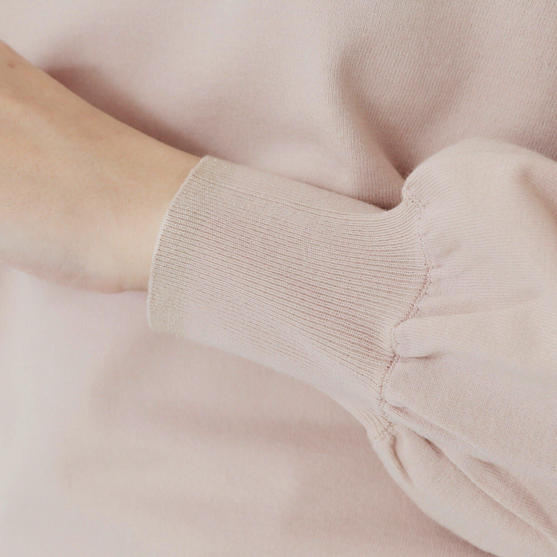 index「パーツ付きハートネックニットトップス【洗濯機洗い可】」|ニット・セーター|