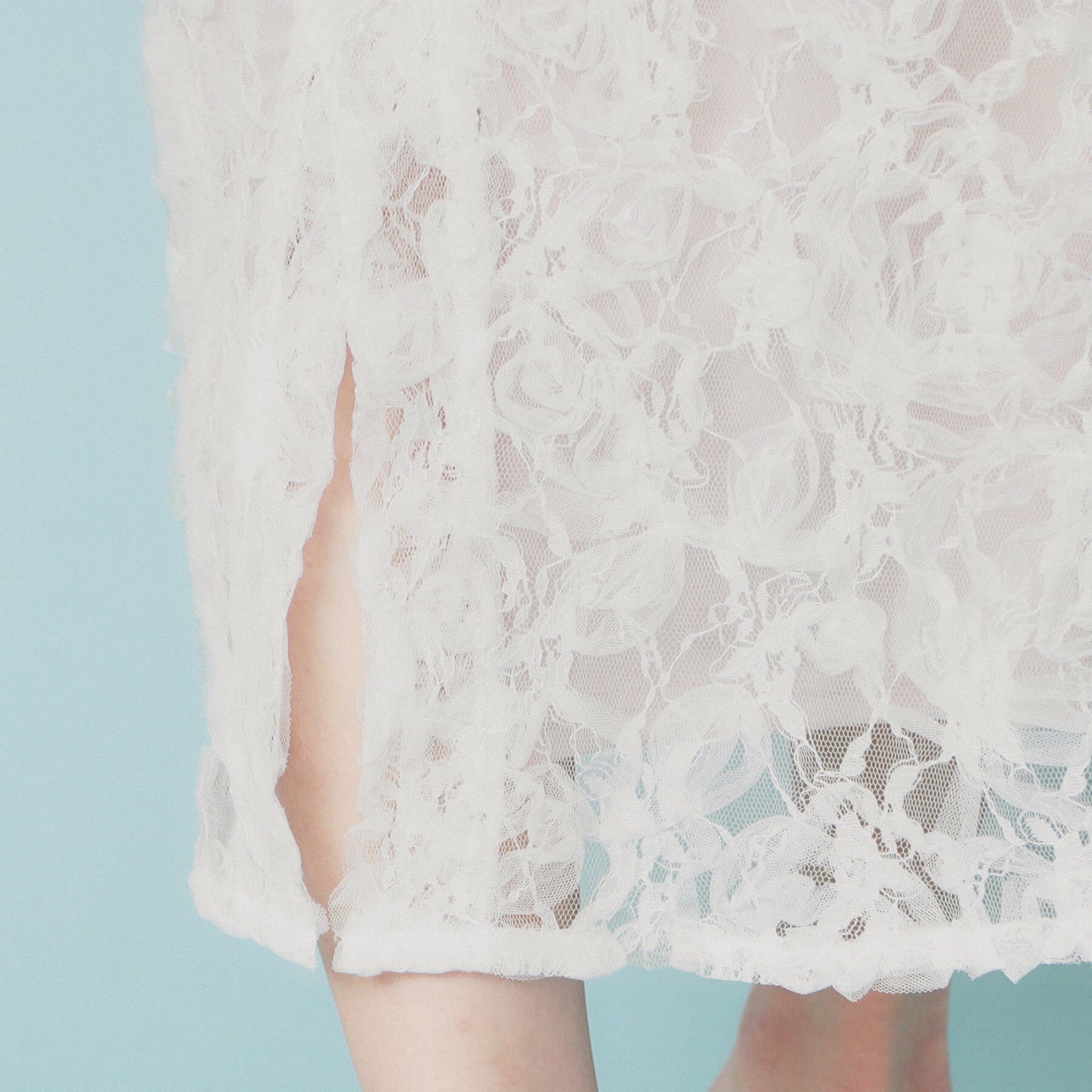 index「3Dレースタイトスカート【洗濯機洗い可】」|スカート|