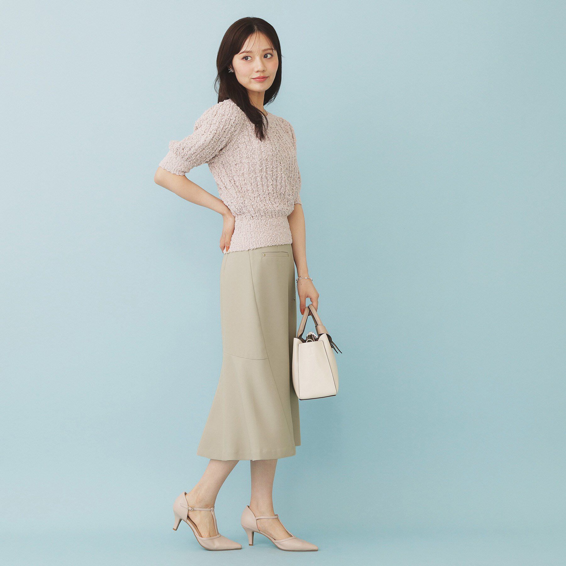 index「ポップコーンラメシアーニット【洗濯機洗い可/抗ピル】」|ニット・セーター|