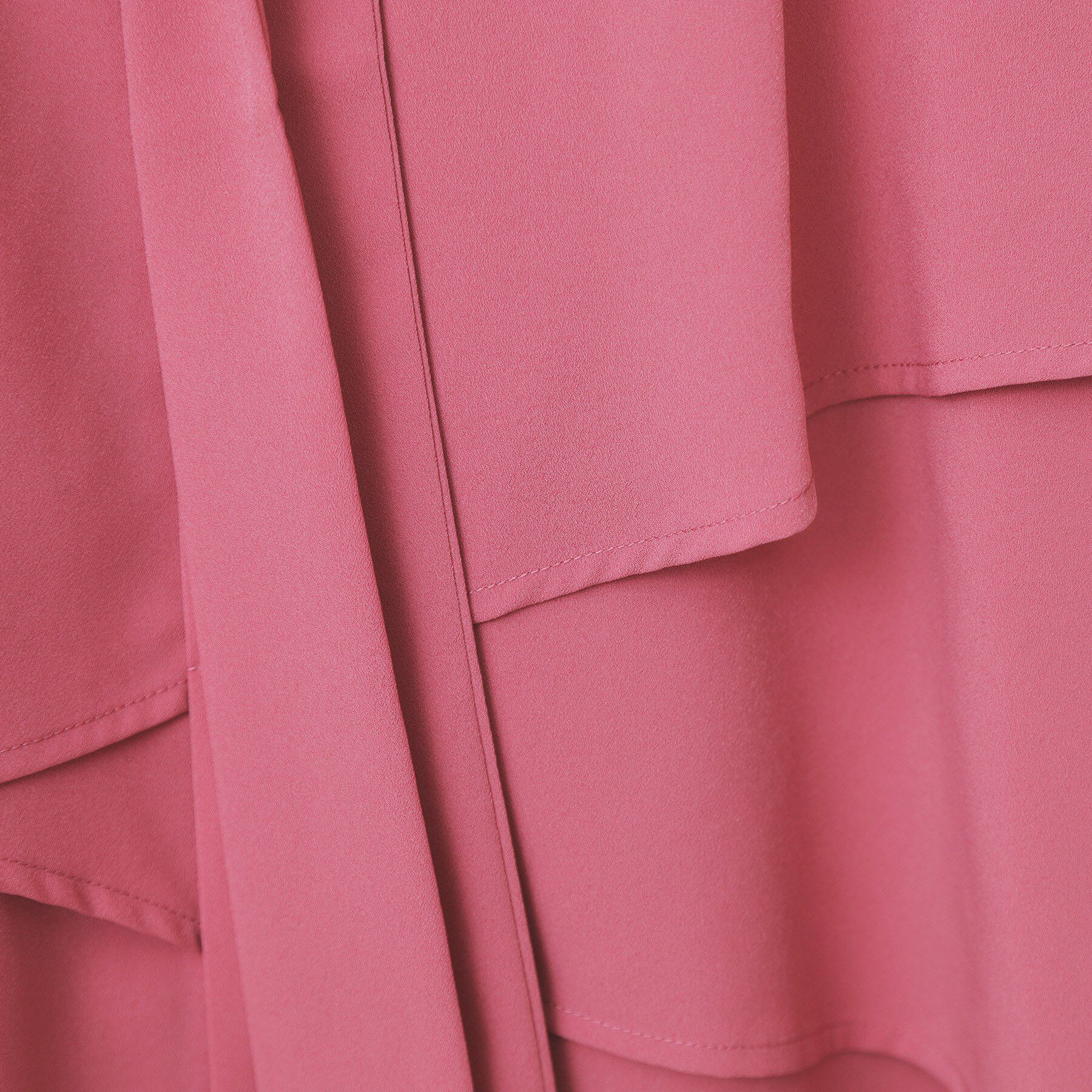 index「アシンメトリーレイヤードボウタイブラウス【洗濯機OK/イージーアイロン/防シワ】《XS～3L》」|シャツ・ブラウス|