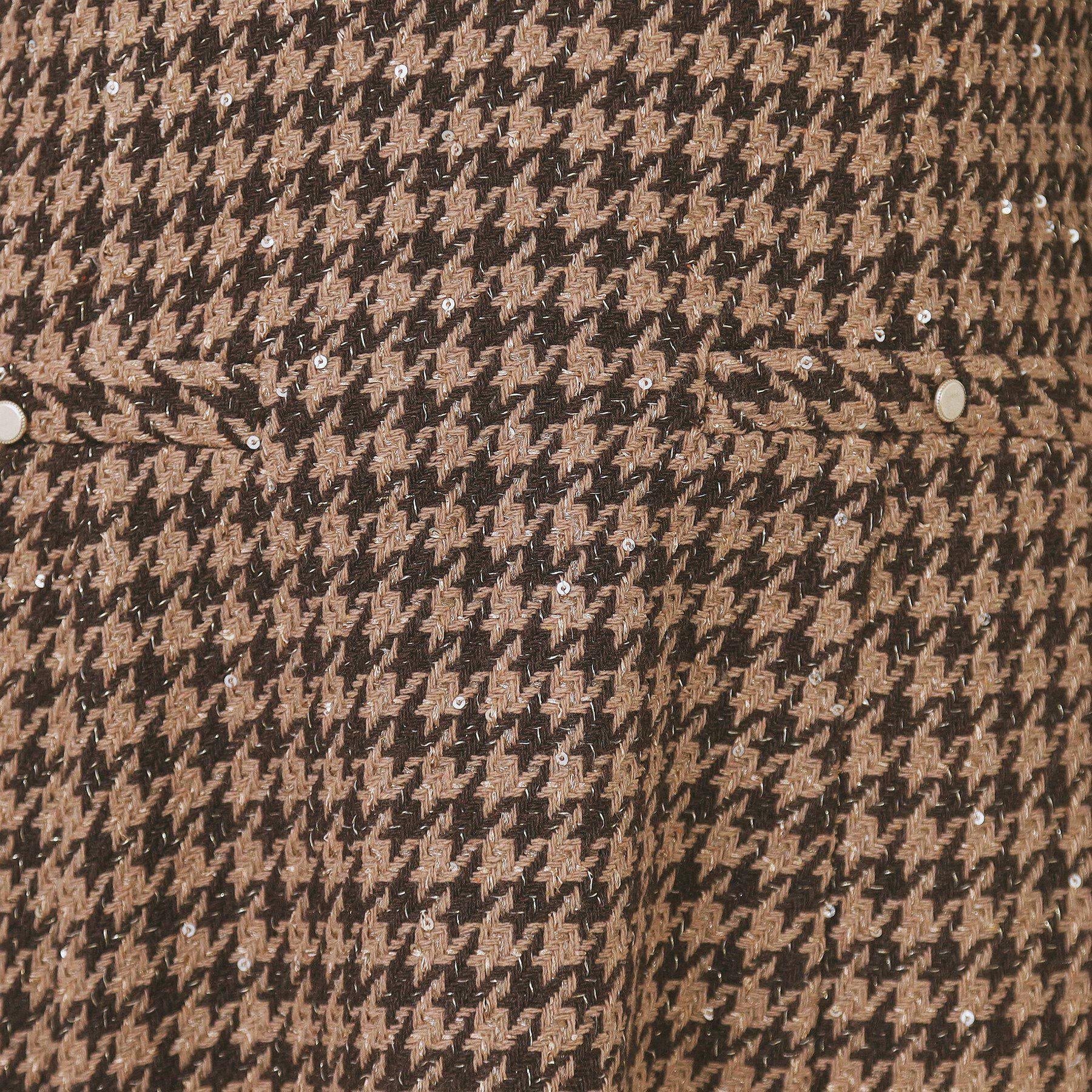 index「ラメスパンコール千鳥柄ジャンスカ【洗濯機OK/イージーアイロン】」|ワンピース|